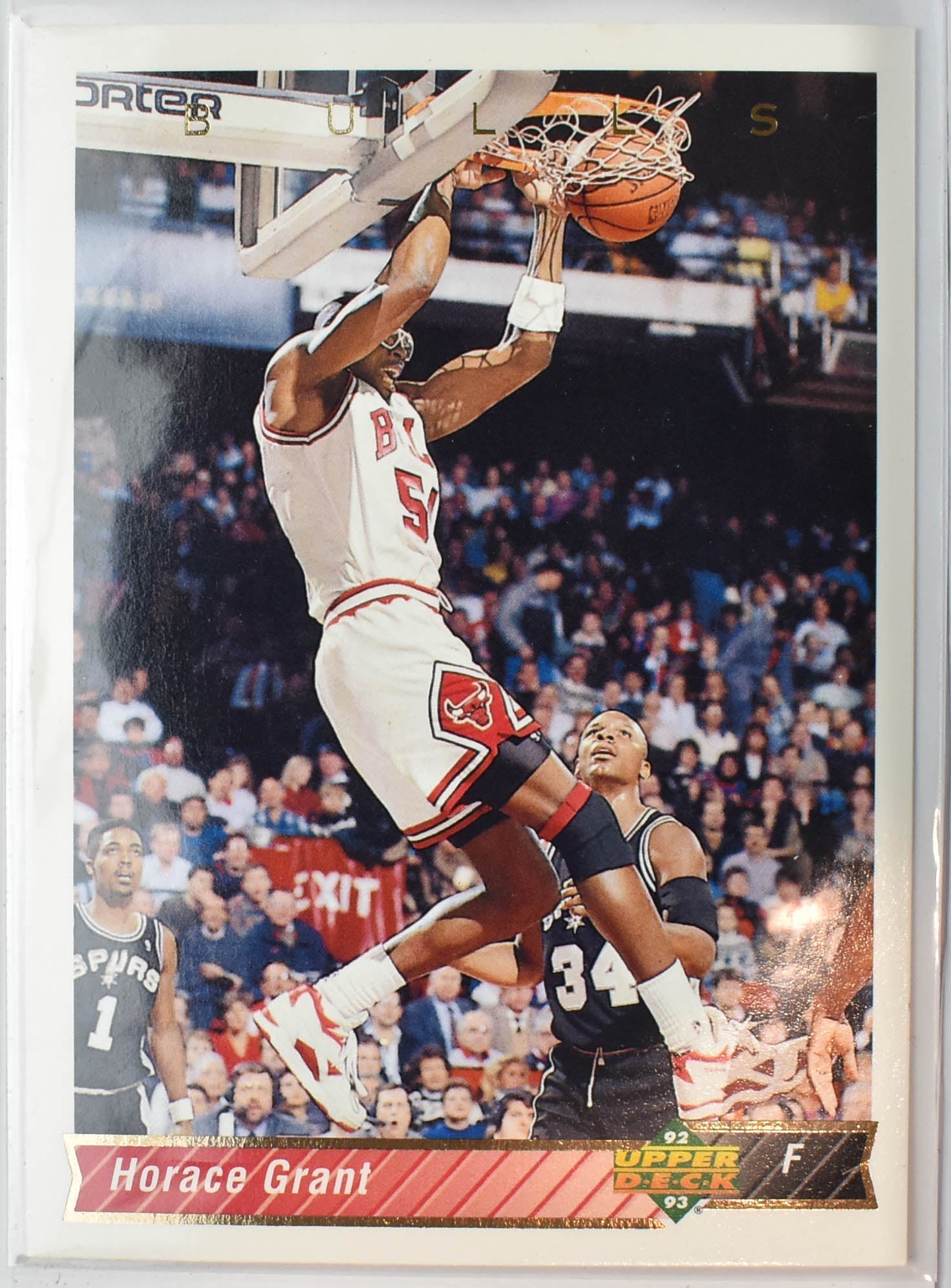 Horace Grant 135 Upper Deck 92-93 Basketball Card