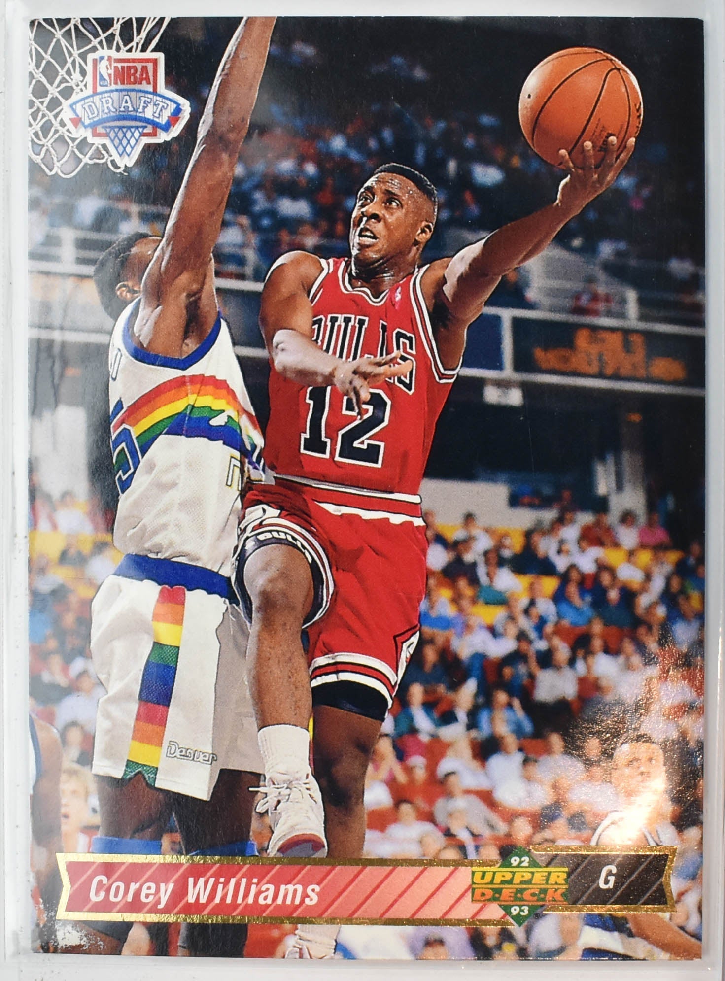 Corey Williams 18 NBA Draft Upper Deck 1992-1993