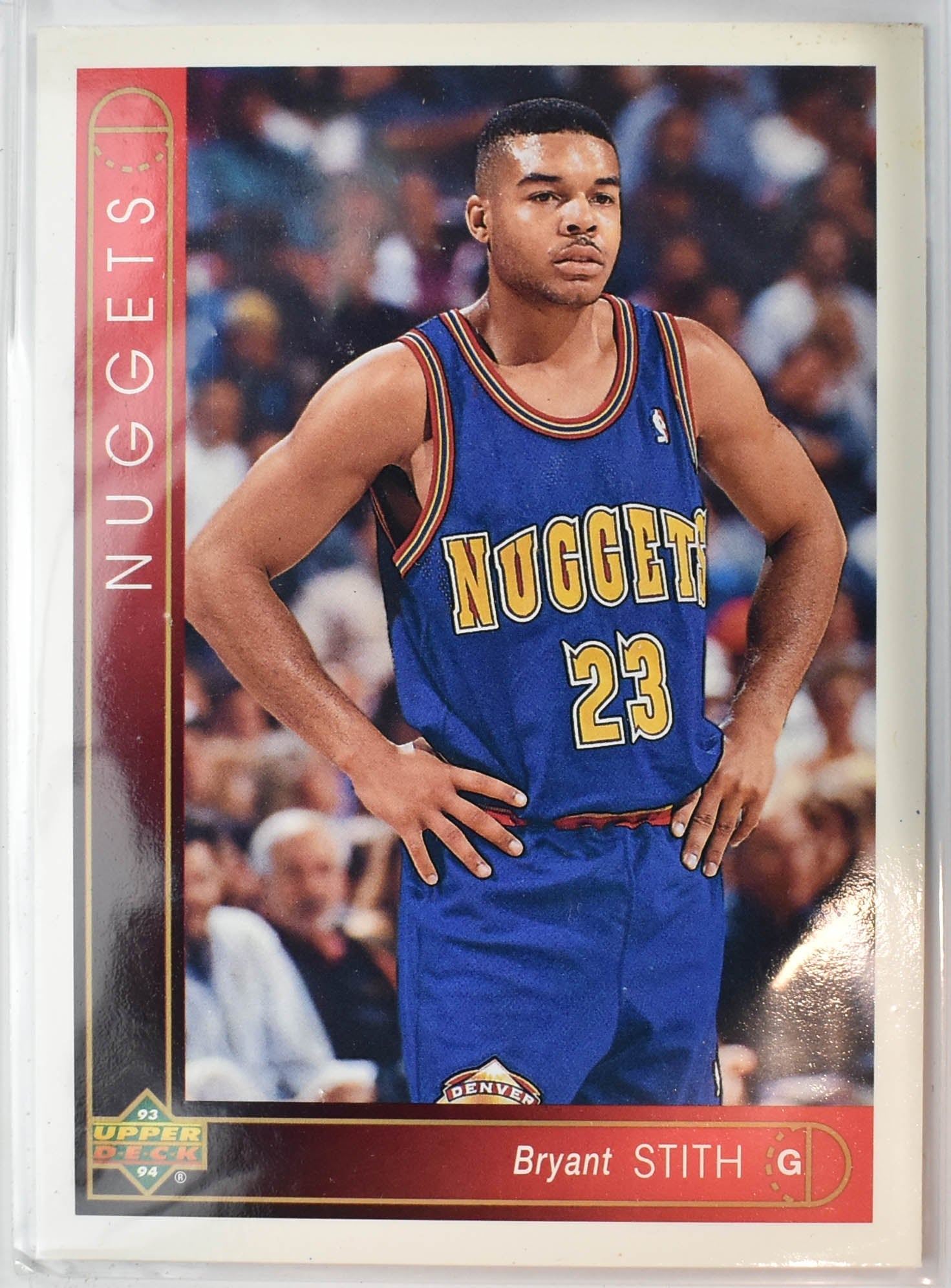 Bryant Stith 413 Upper Deck 1993-1994 Basketball Card