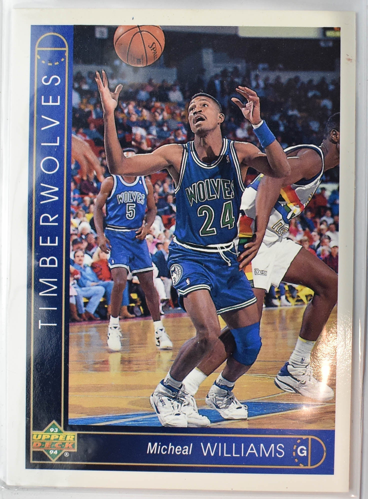 Micheal Williams 268 Upper Deck 1993-1994 Basketball Card