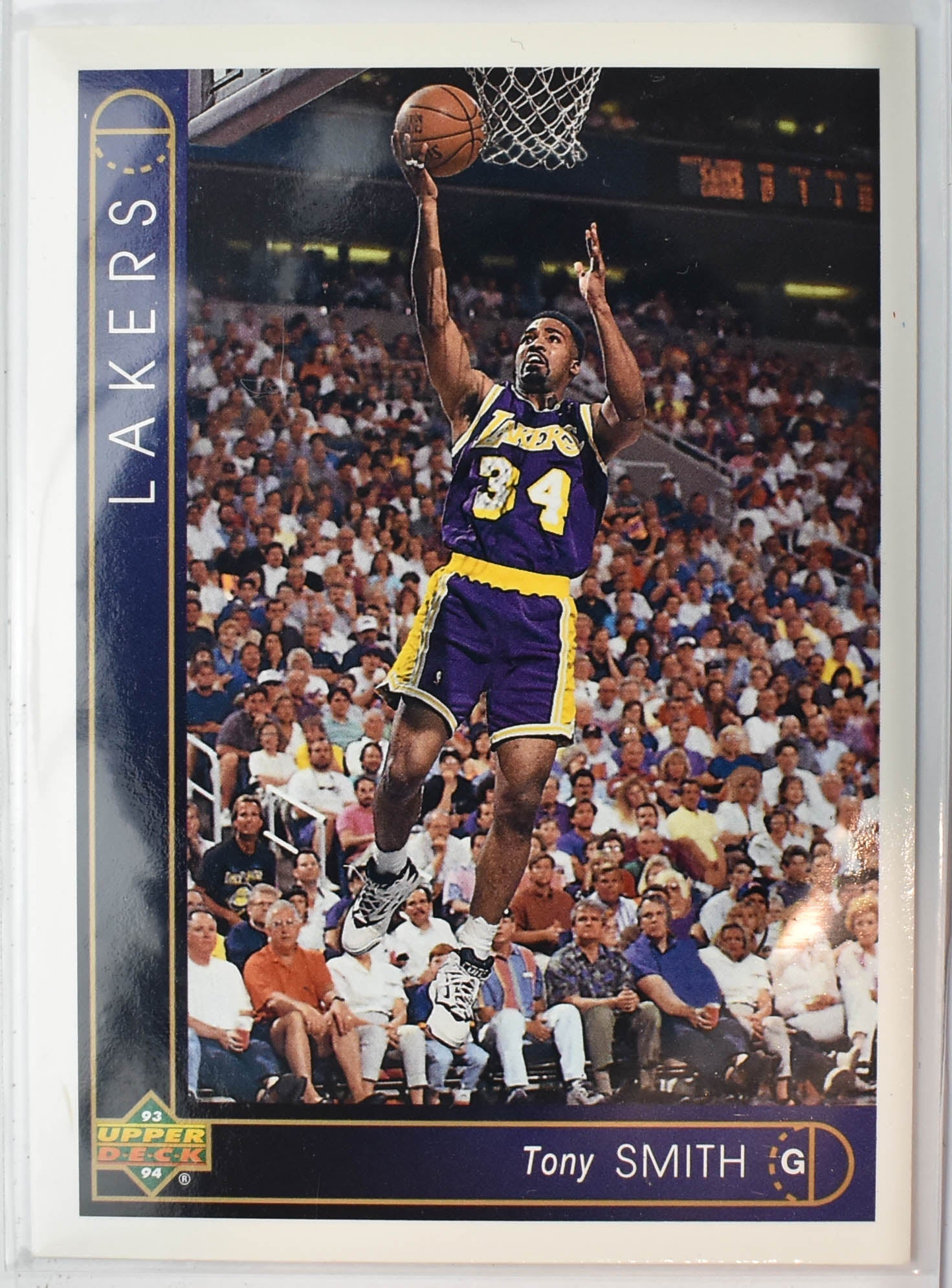 Tony Smith 409 Upper Deck 1993-1994 Basketball Card