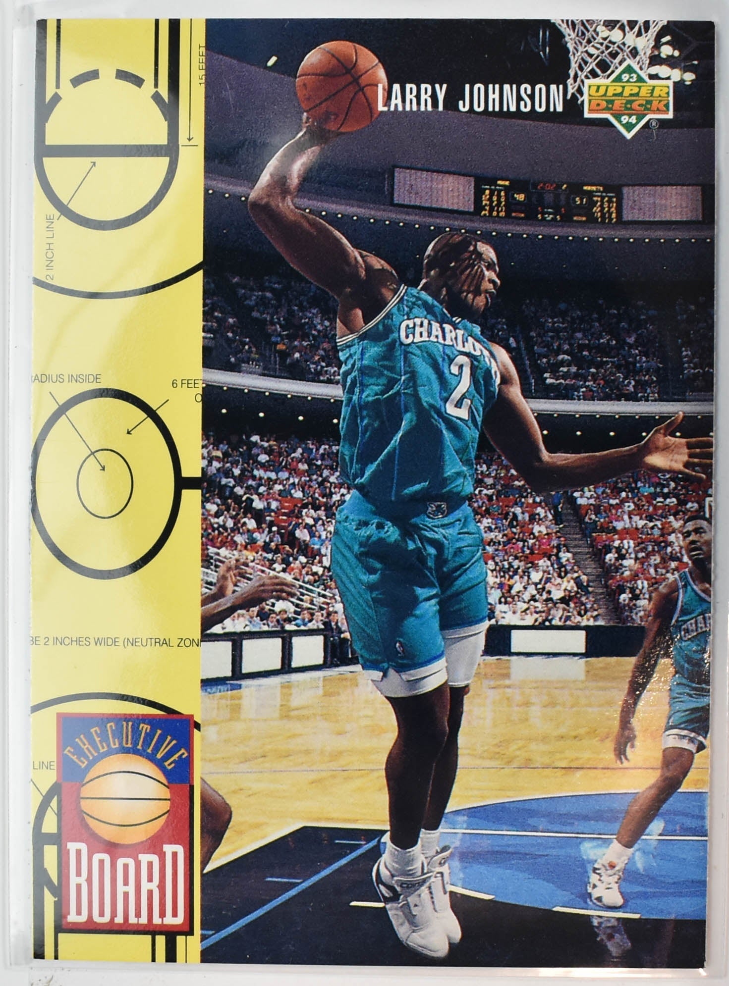 Larry Johnson 435 Upper Deck 1993-1994 Basketball Card