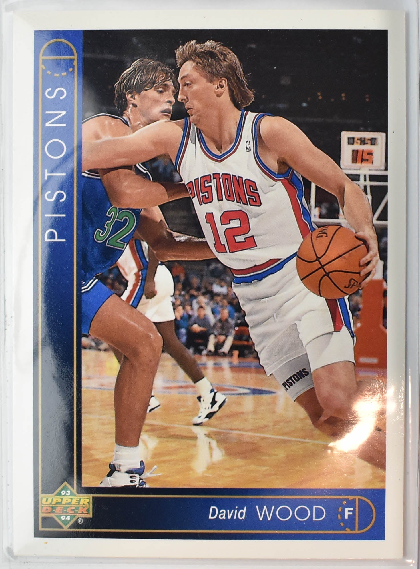 David Wood 385 Upper Deck 1993-1994 Basketball Card