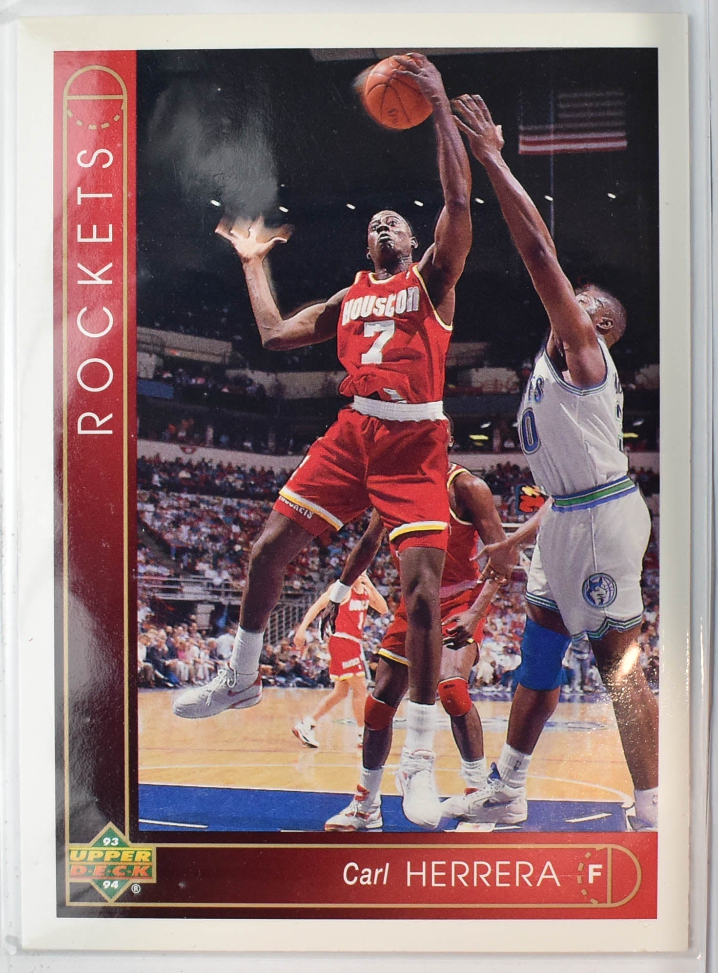 Carl Herrera 289 Upper Deck 1993-1994 Basketball Card