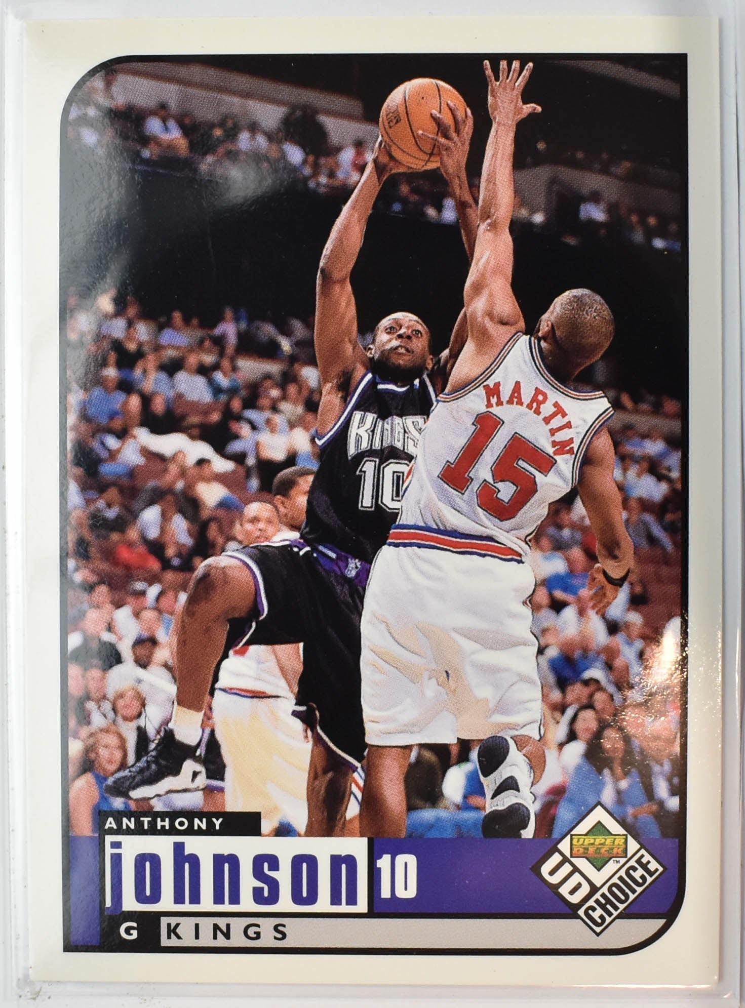 Anthony Johnson 125 Upper Deck 1998 Basketball Card