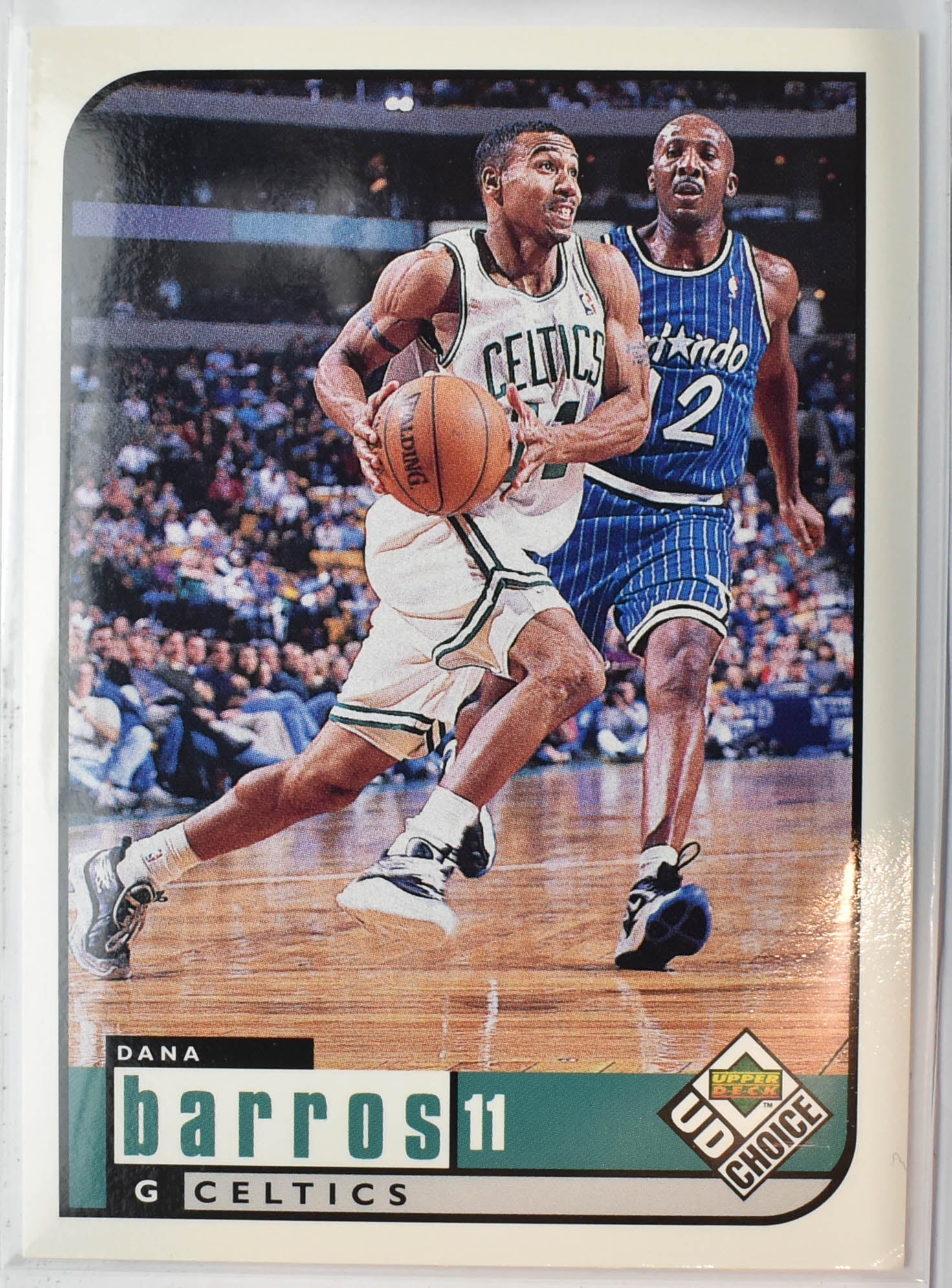 Dana Barros 8 Upper Deck 1998 Basketball Card