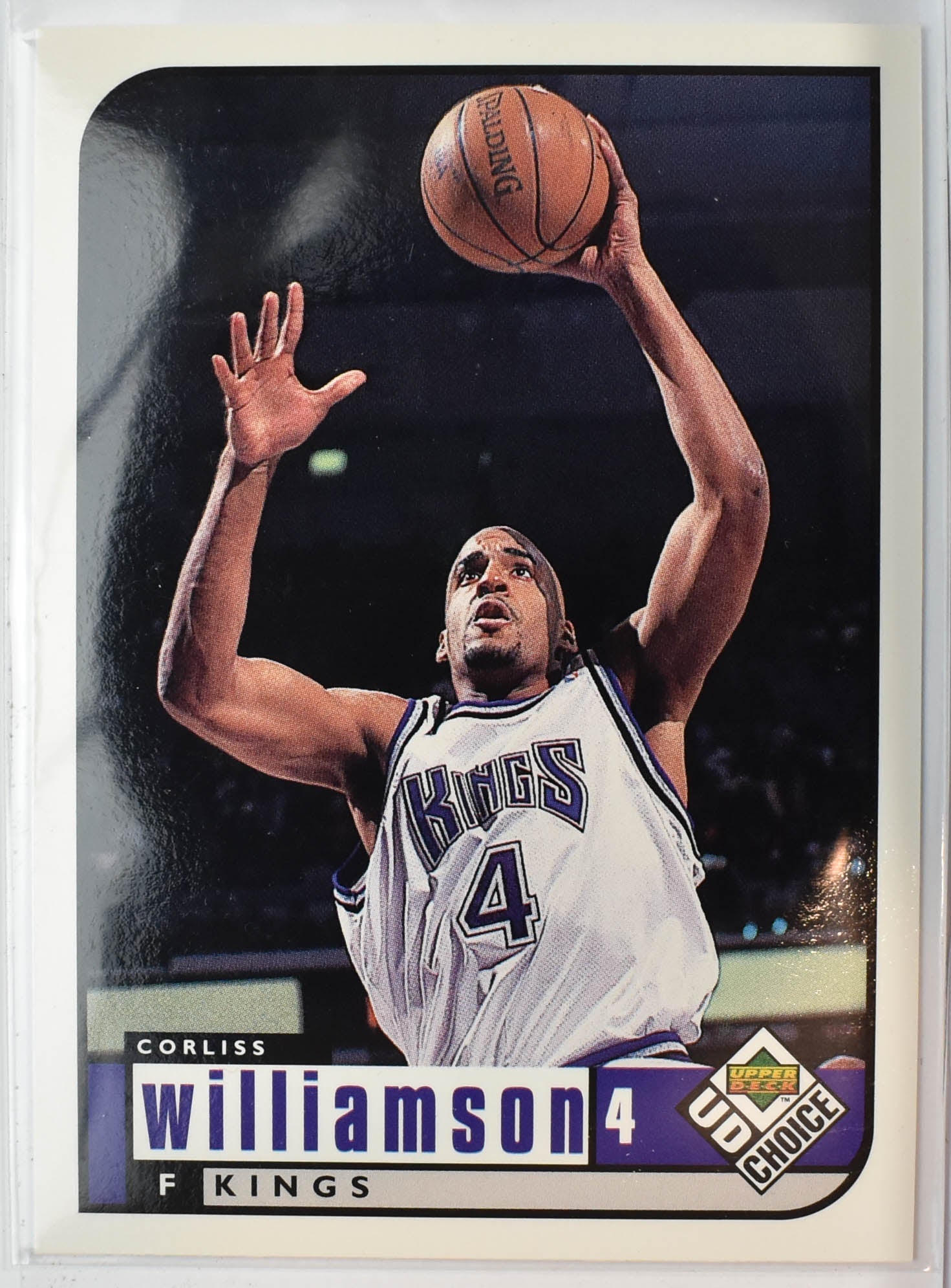 Corliss Williamson Upper Deck 1998 Basketball Card