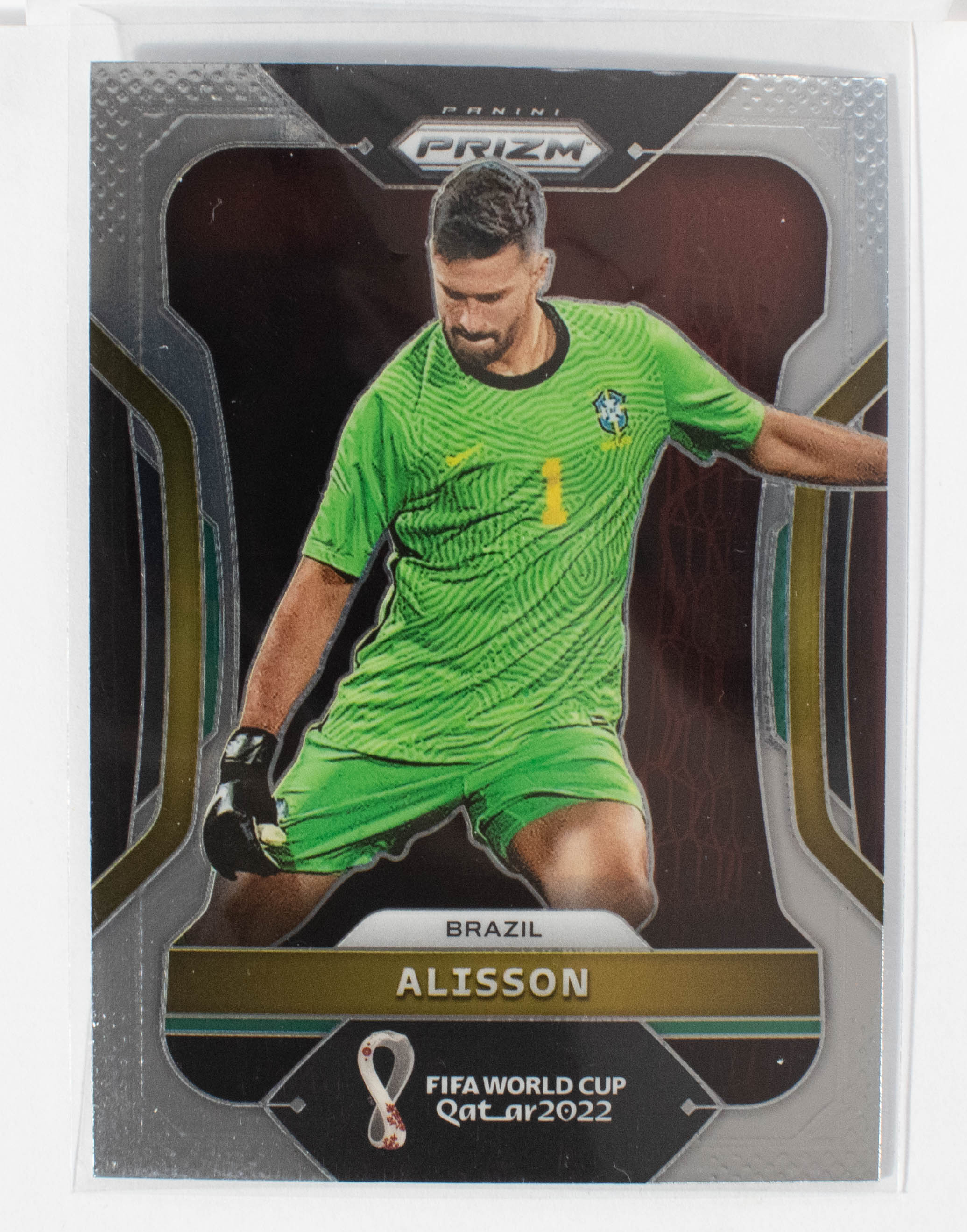 25 Alisson 2022 Panini Prizm FIFA World Cup Road To Qatar