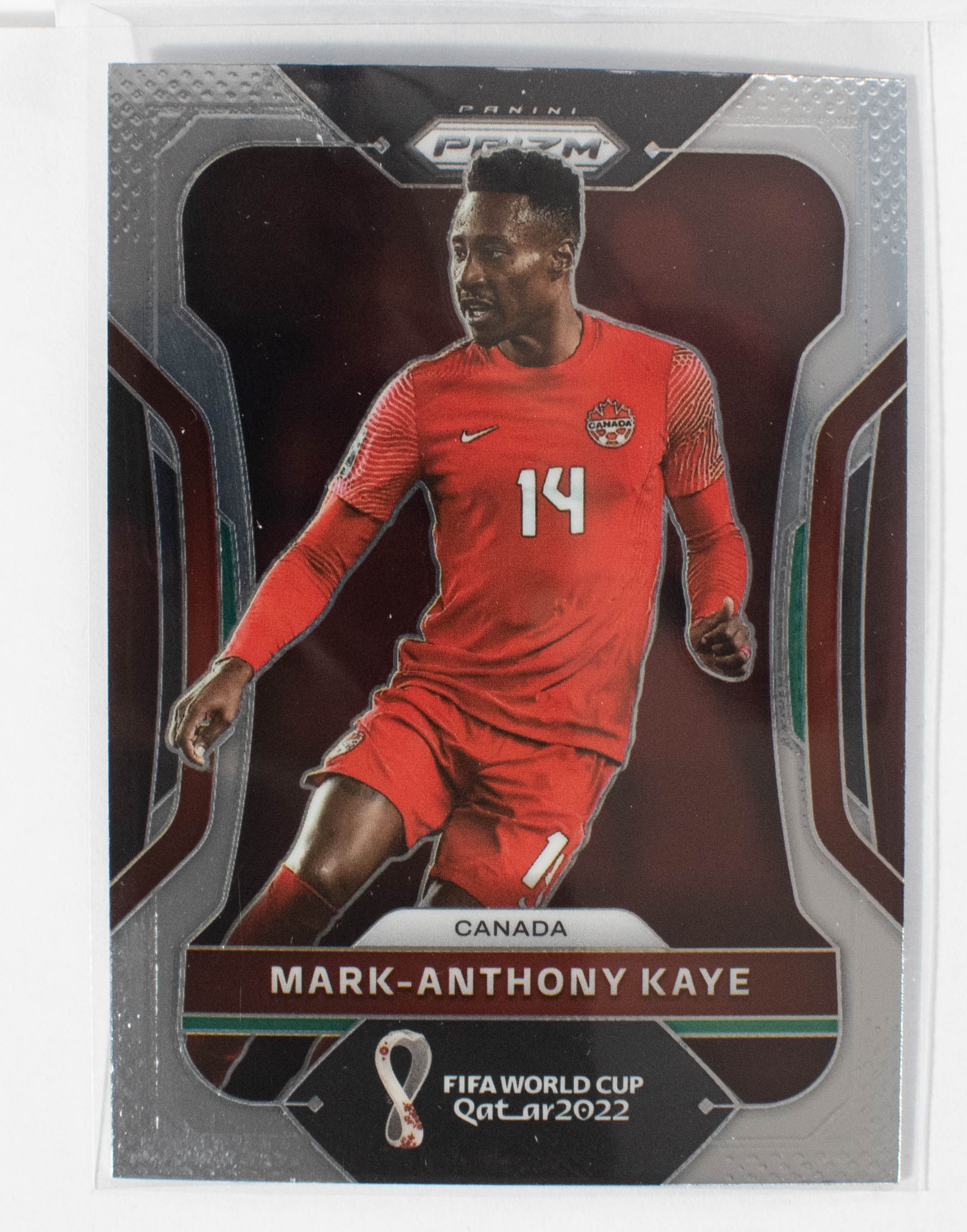 51 Mark-Anthony Kaye 2022 Panini Prizm FIFA World Cup Road To Qatar