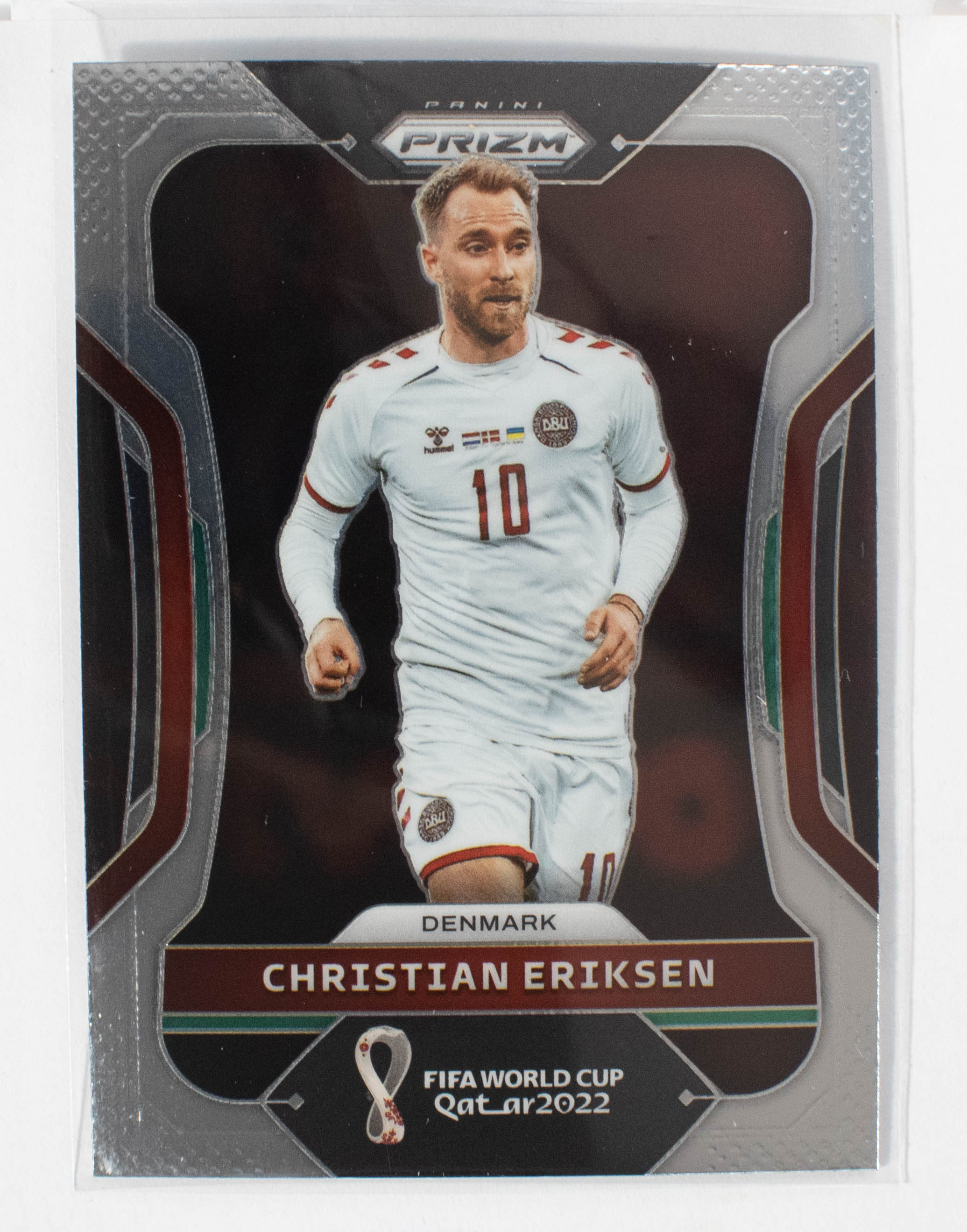 67 Christian Eriksen 2022 Panini Prizm FIFA World Cup Road To Qatar