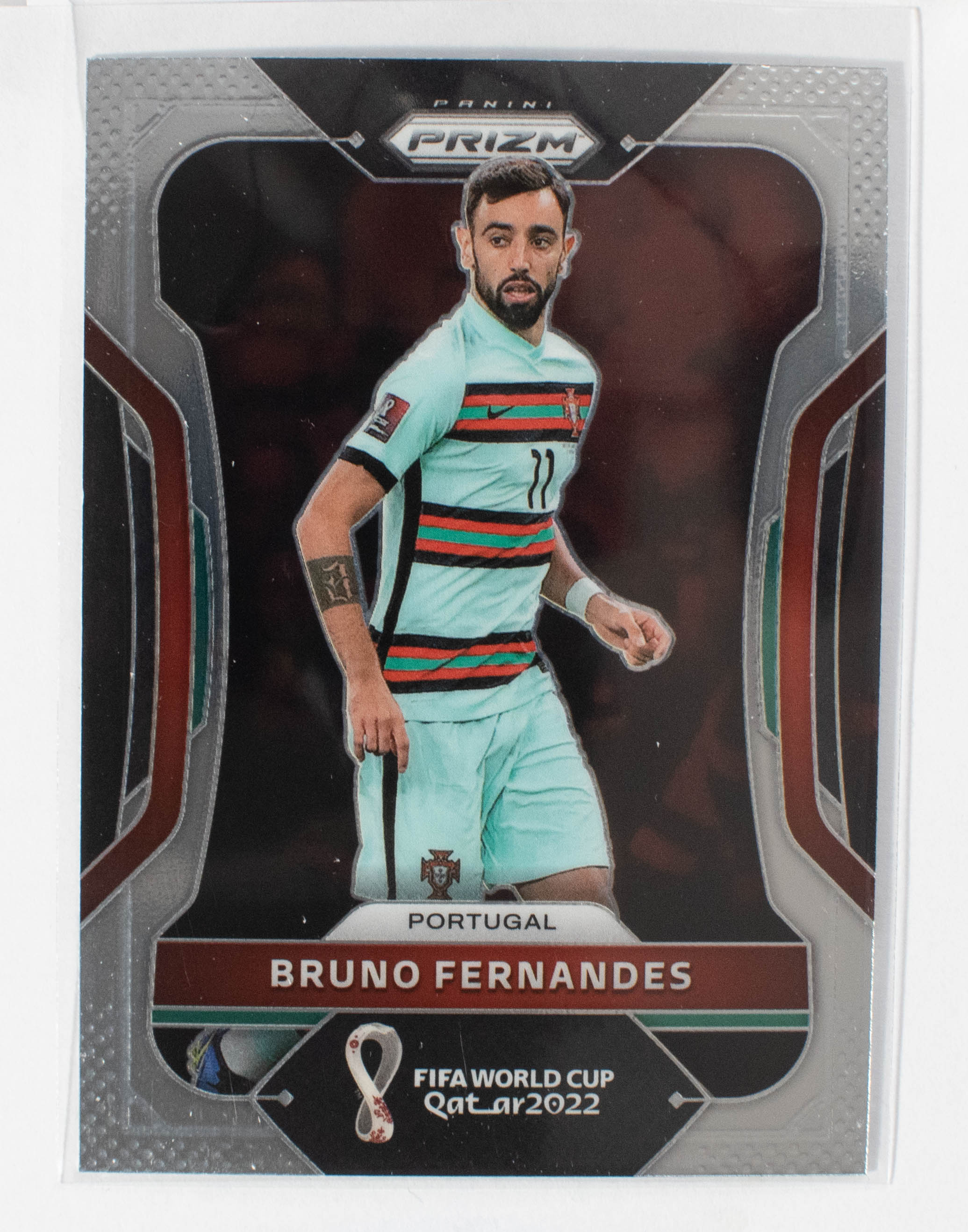 174 Bruno Fernandes 2022 Panini Prizm FIFA World Cup Road To Qatar