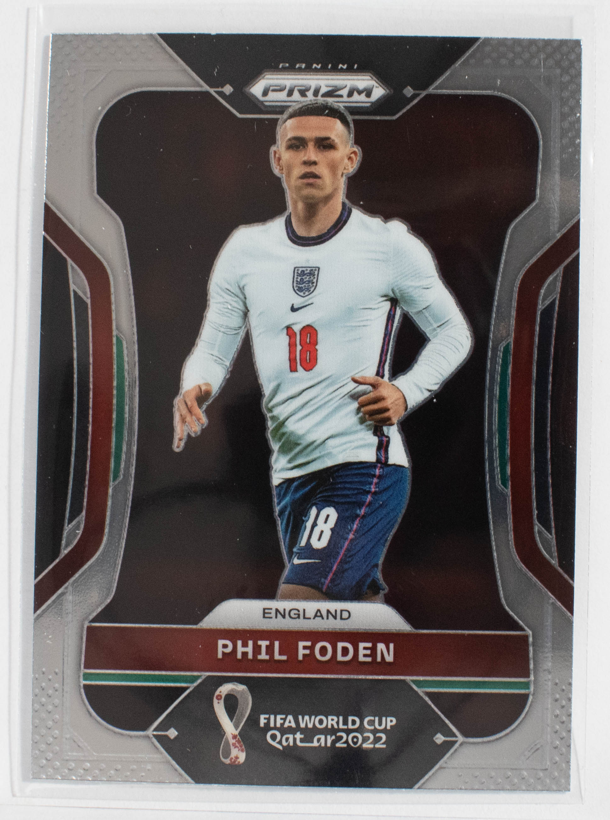 93 Phil Foden 2022 Panini Prizm FIFA World Cup Road To Qatar