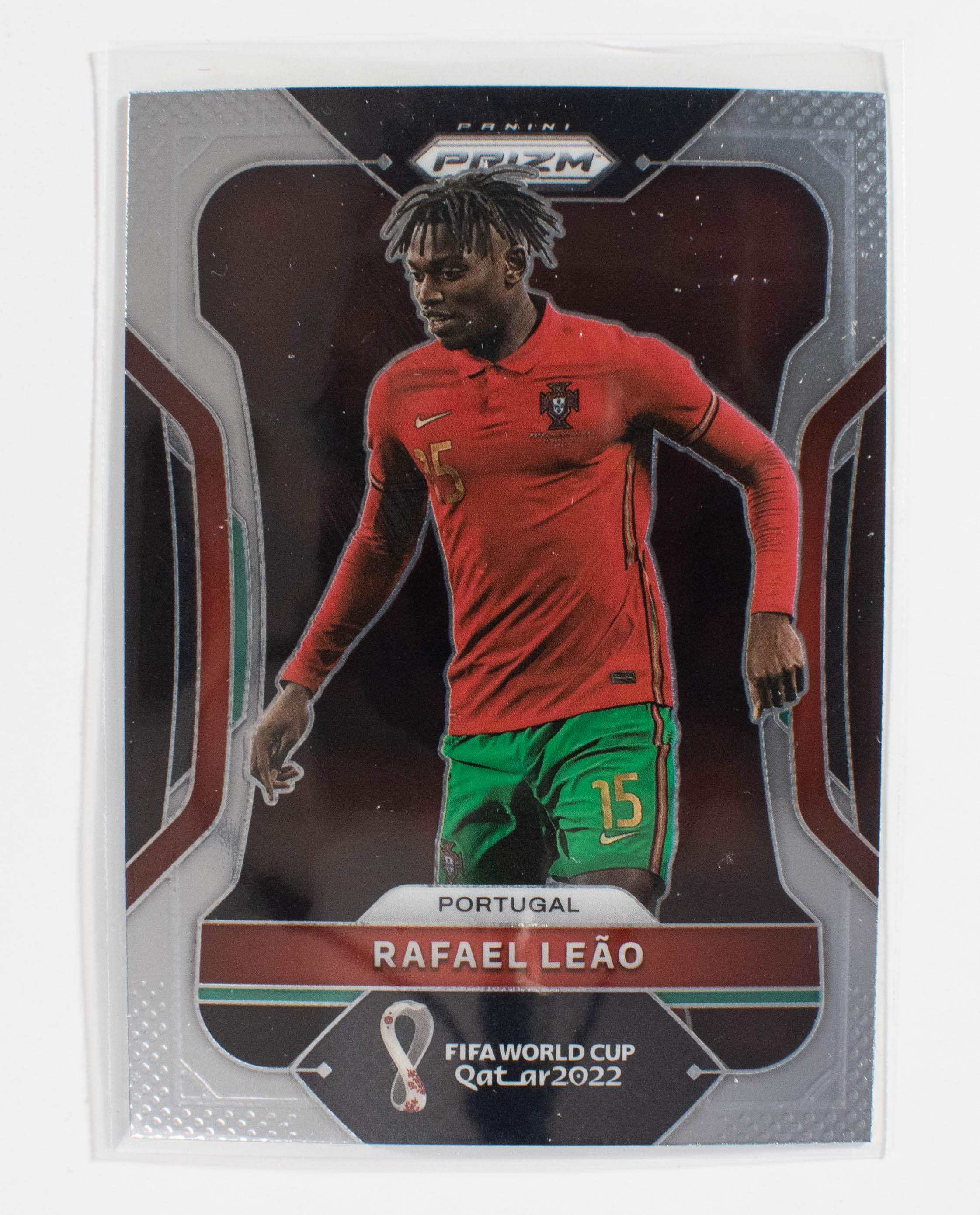 181 Rafael Leao 2022 Panini Prizm FIFA World Cup Road To Qatar