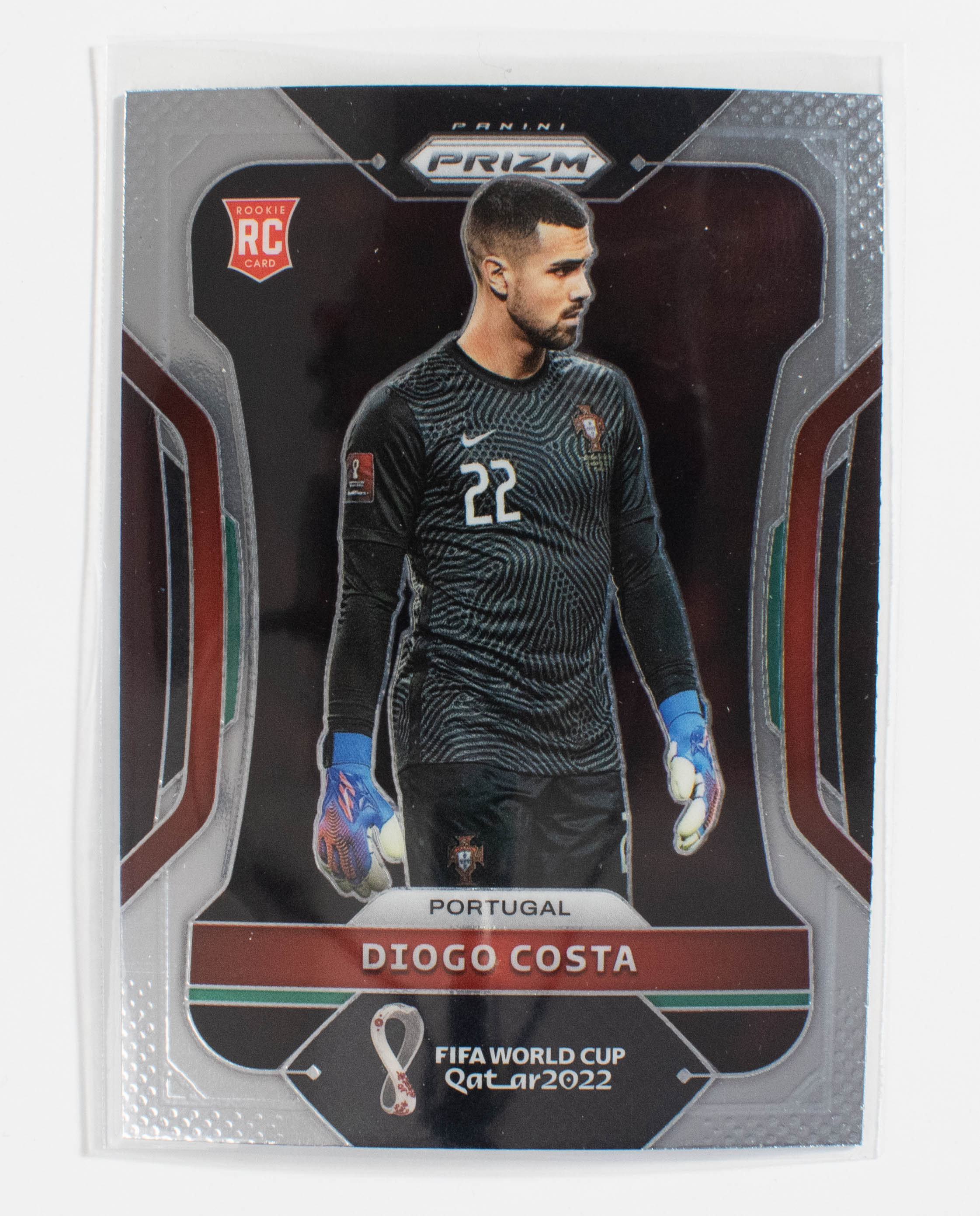 2022 Panini Prizm FIFA World Cup Rookie 176 Diogo Costa