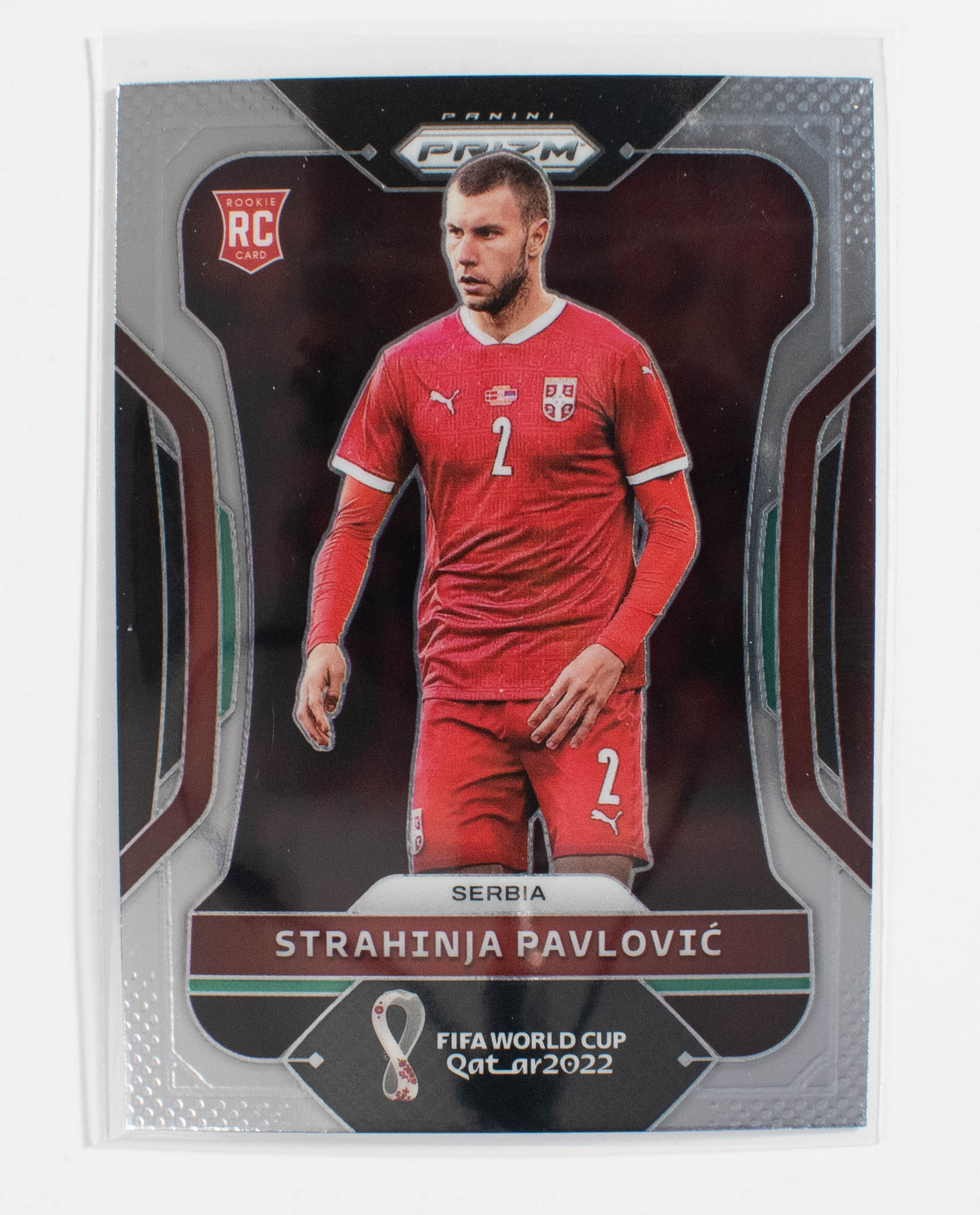 2022 Panini Prizm FIFA World Cup Rookie 261 Strahinja Pavlovic