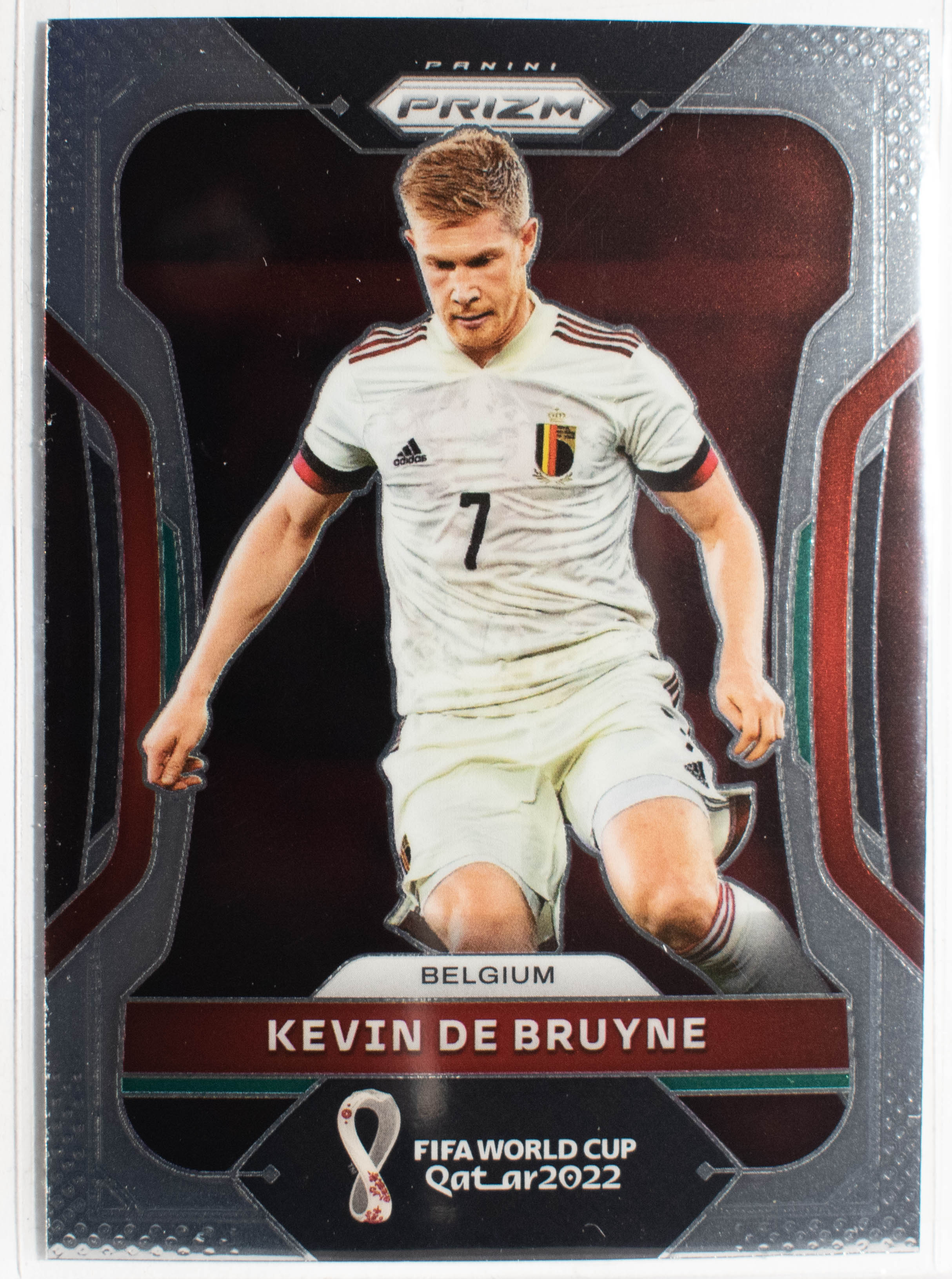 19 Kevin De Bruyne 2022 Panini Prizm FIFA World Cup Road To Qatar