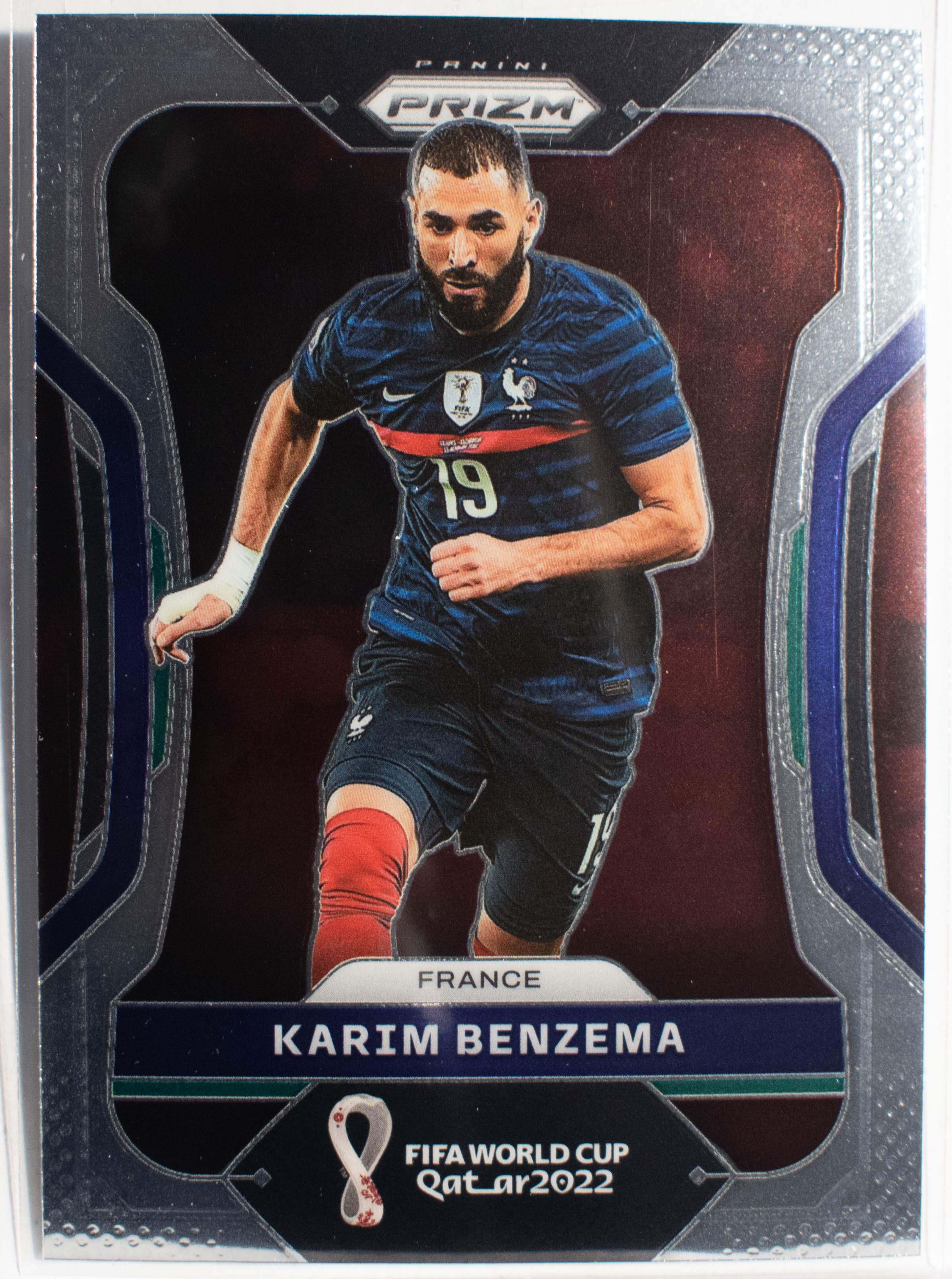 99 Karim Benzema 2022 Panini Prizm FIFA World Cup Road To Qatar