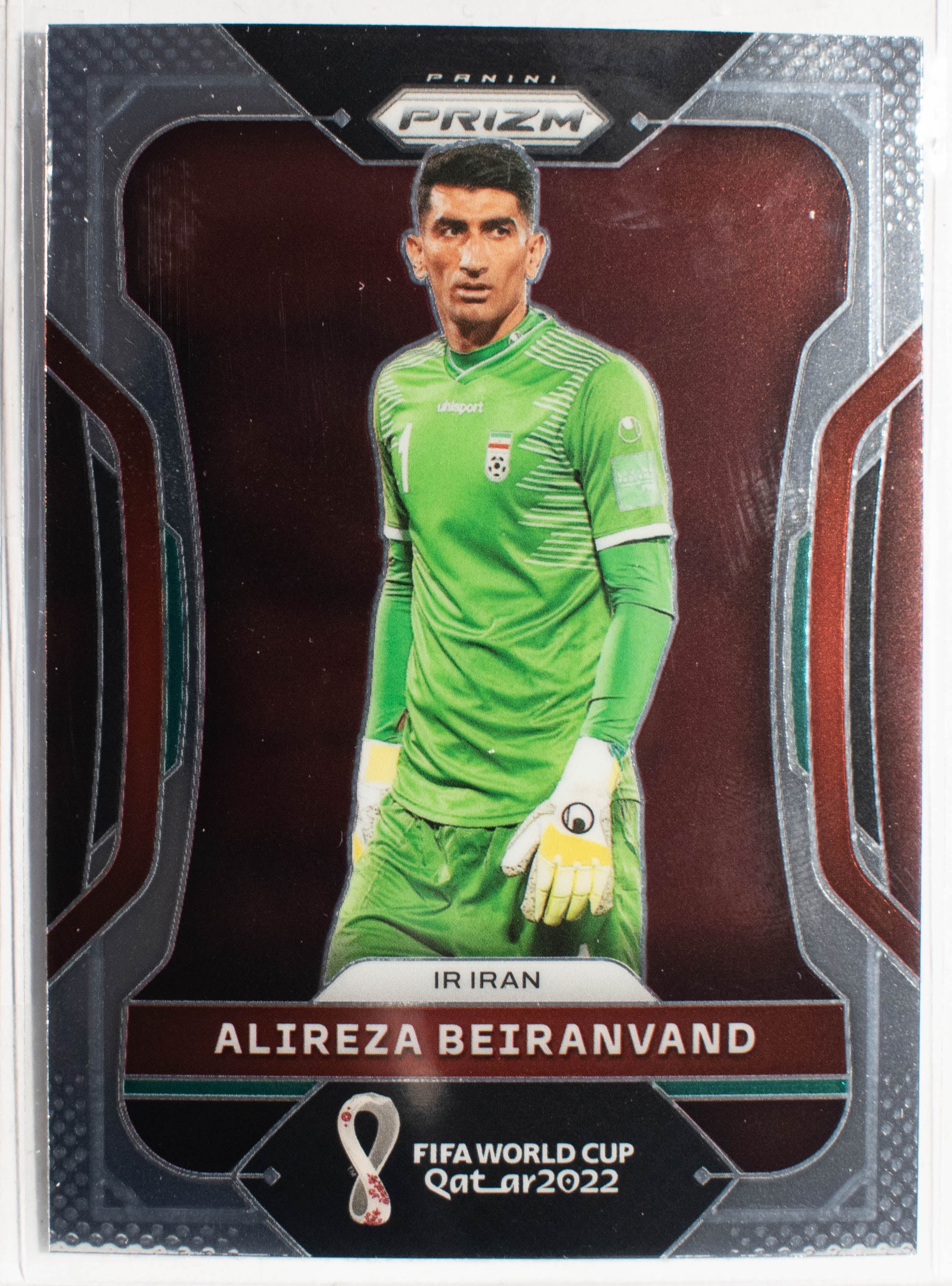 120 Alireza Beiranvand 2022 Panini Prizm FIFA World Cup Road To Qatar