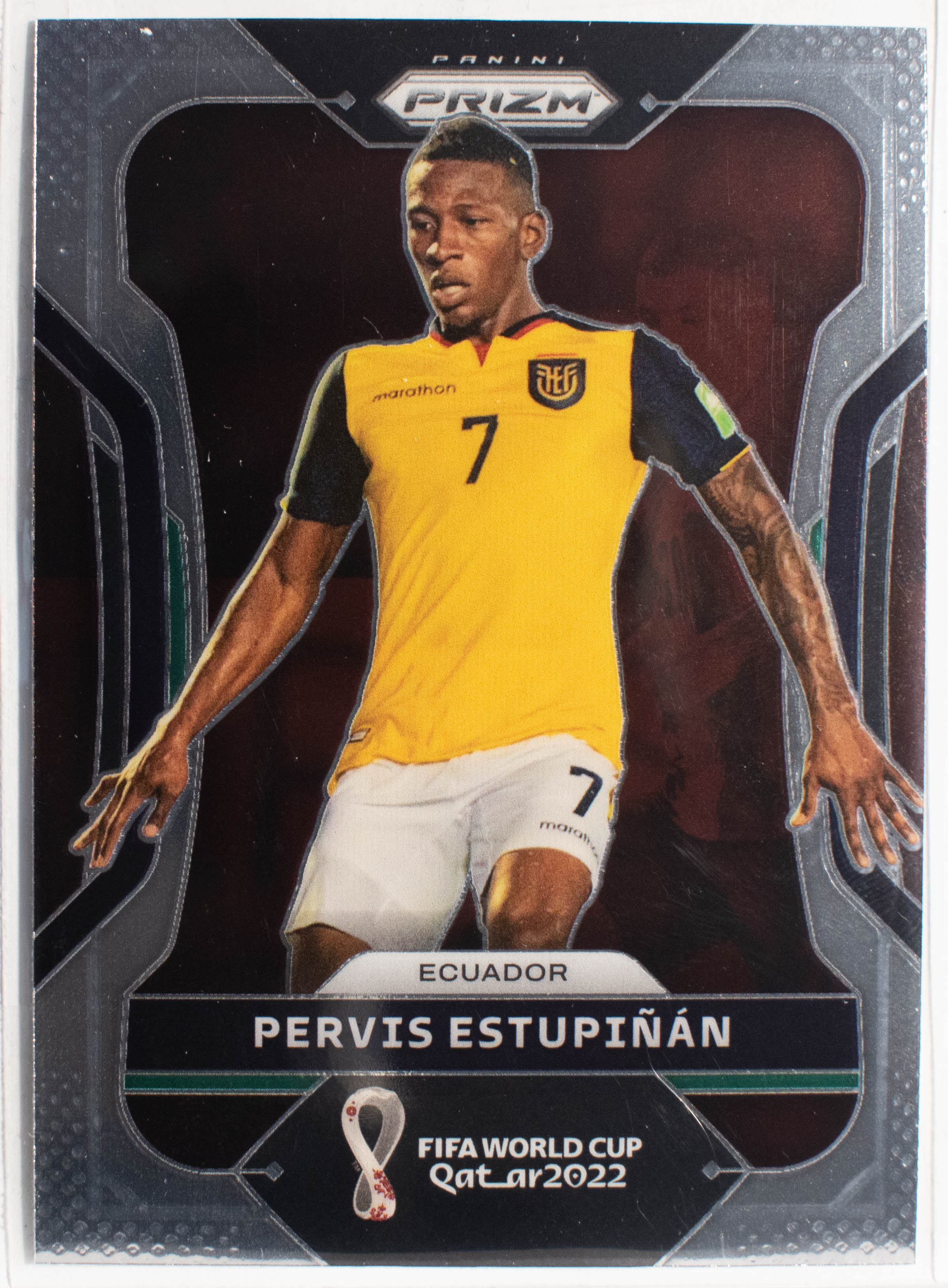 82 Pervis Estupinan 2022 Panini Prizm FIFA World Cup Road To Qatar