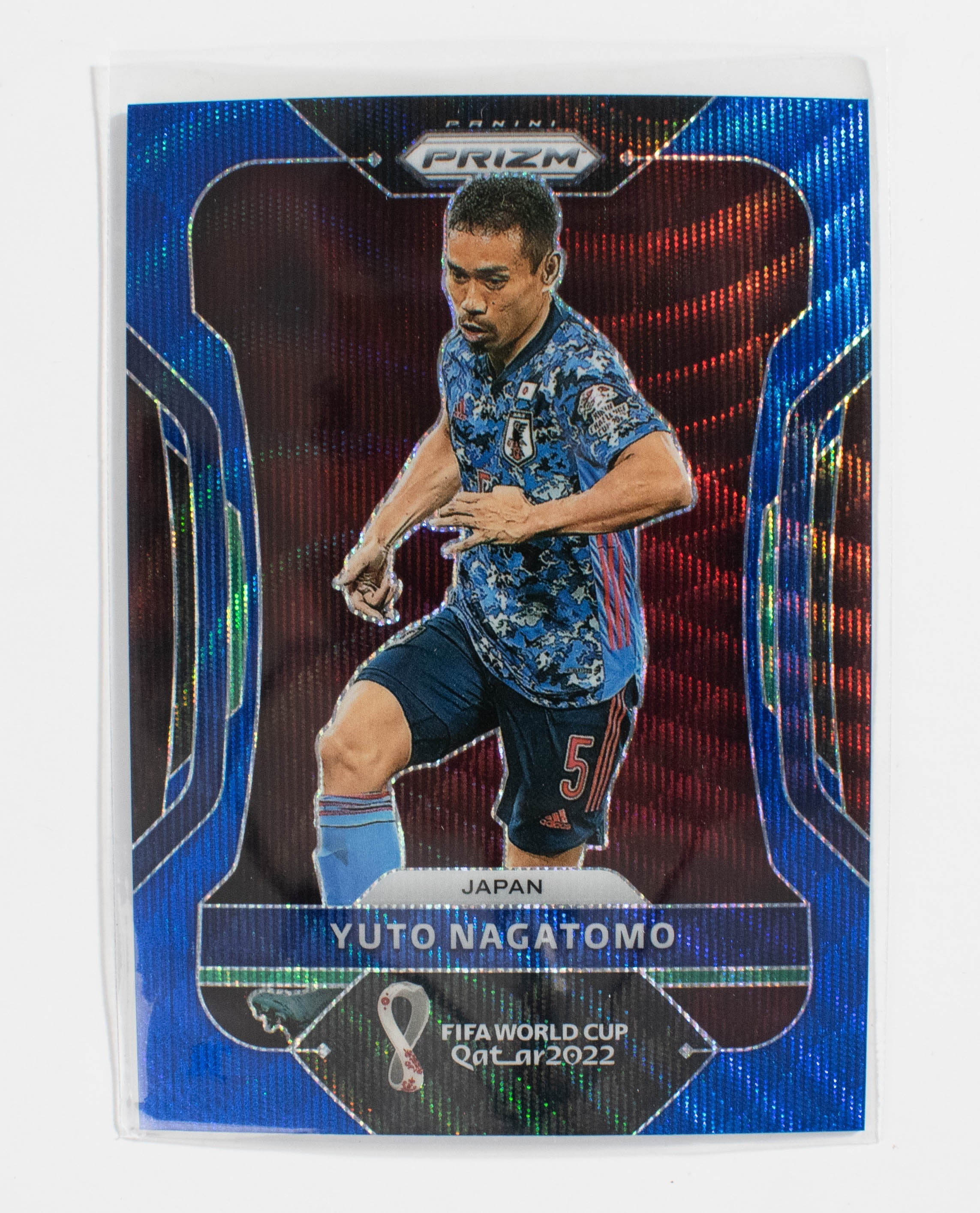 2022 Panini Prizm FIFA World Cup Green Wave 132 Yuto Nagatomo 103/199