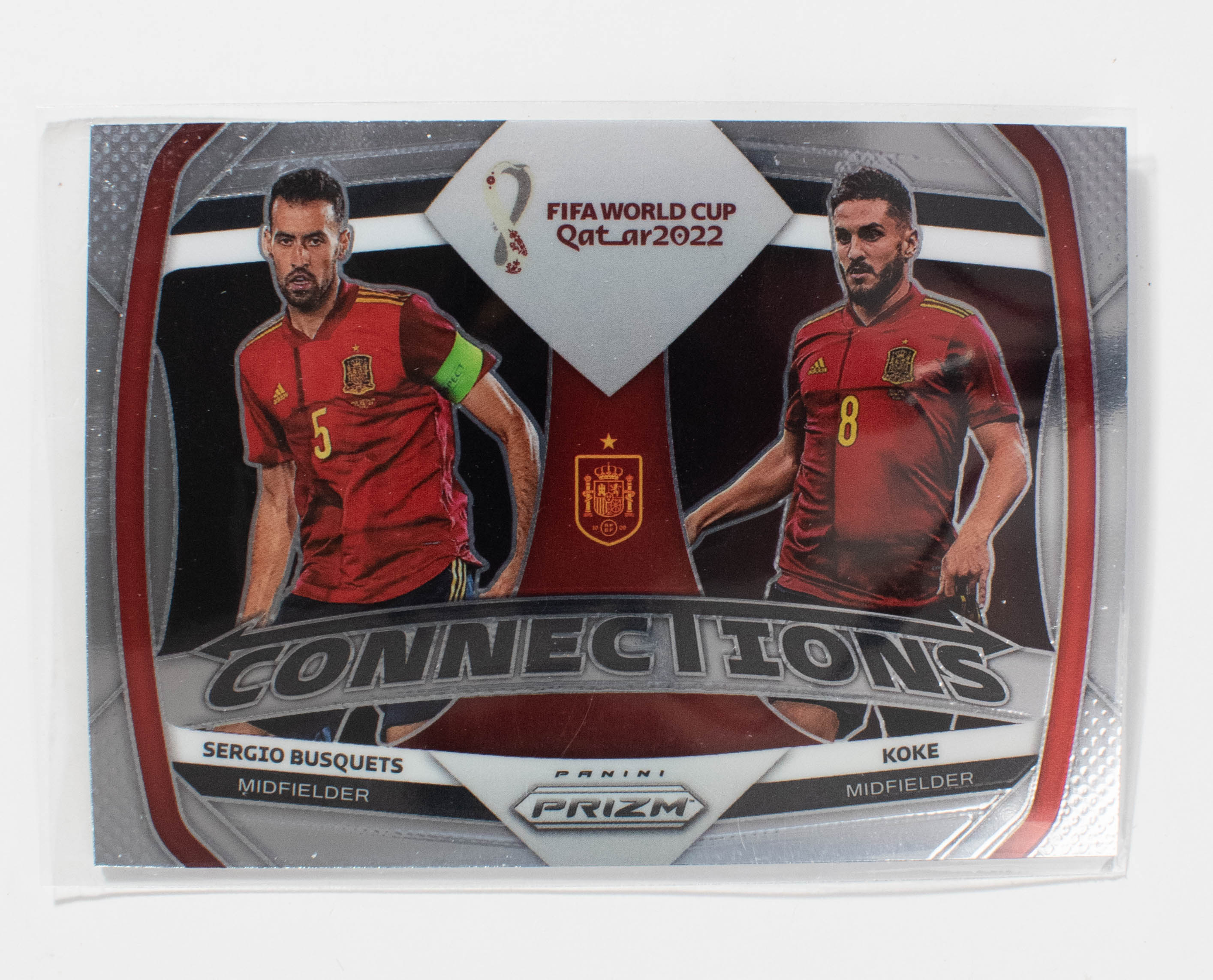 Sergio Koke 2022 Panini Prizm FIFA World Cup Connections 28