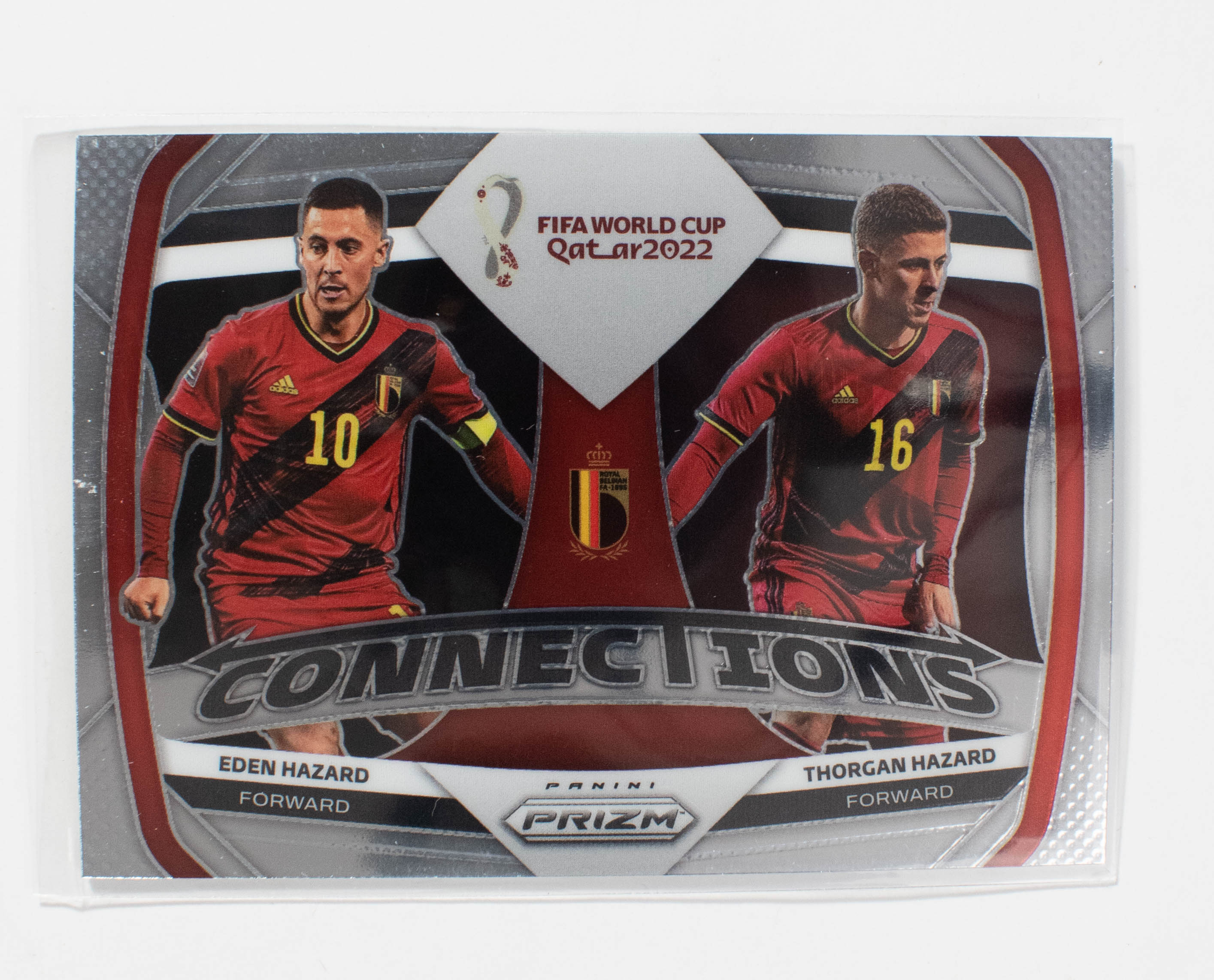 2022 Panini Prizm FIFA World Cup Eden Thorgan Hazard 2 Connections