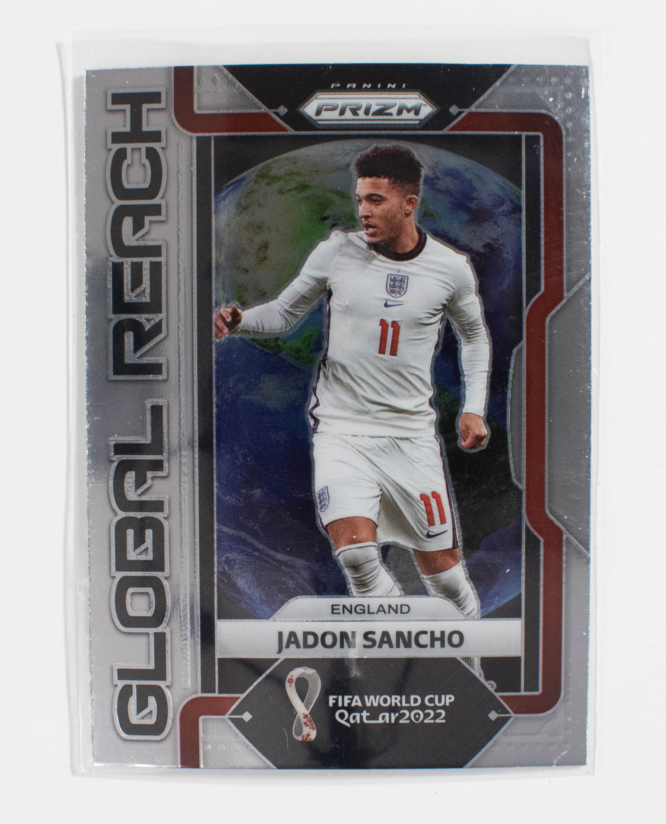 2022 Panini Prizm FIFA World Cup jadon Sancho 33 Global Reach