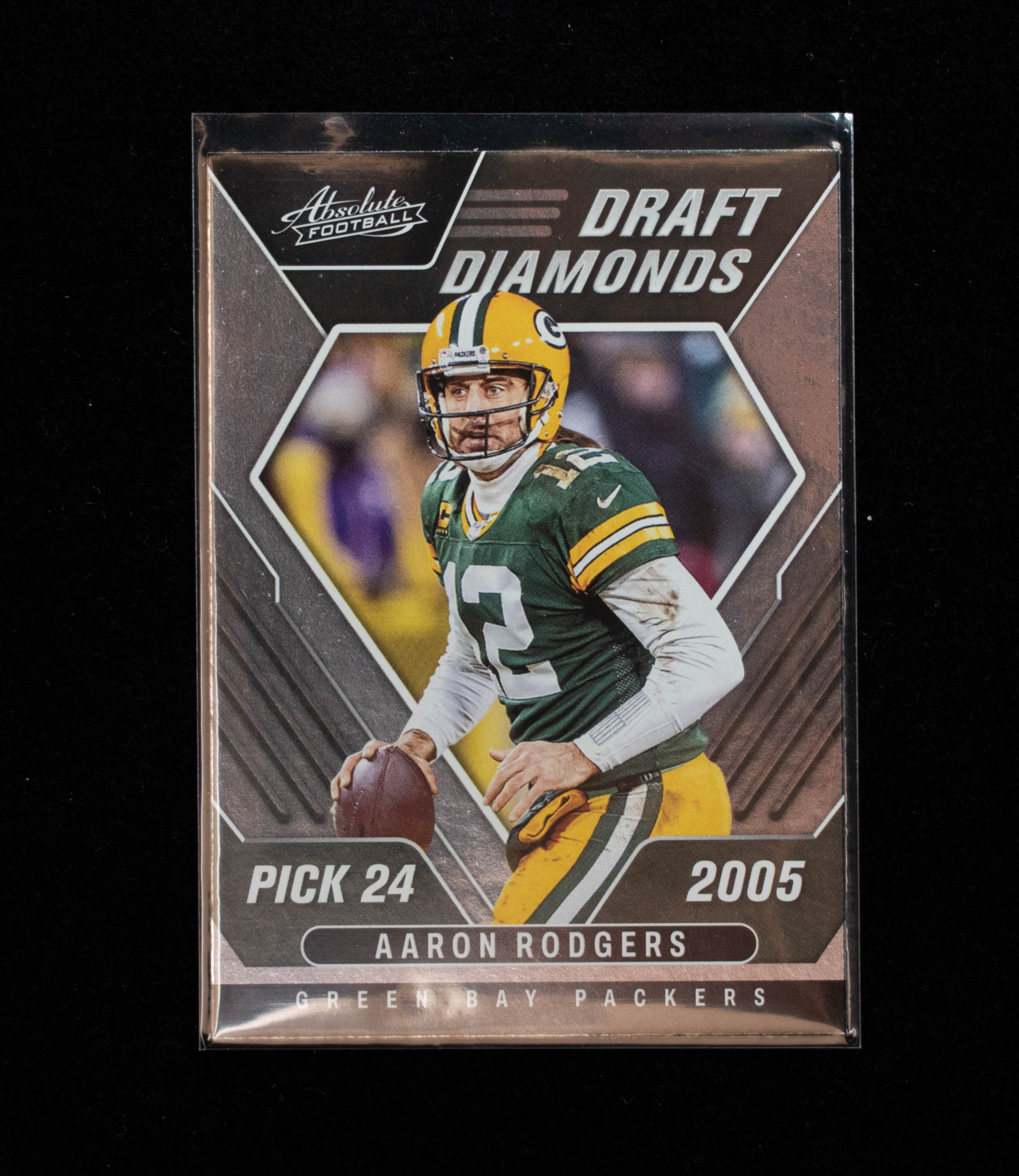 Aaron Rodgers DD-6 Panini 2022 Absolute Draft Diamonds