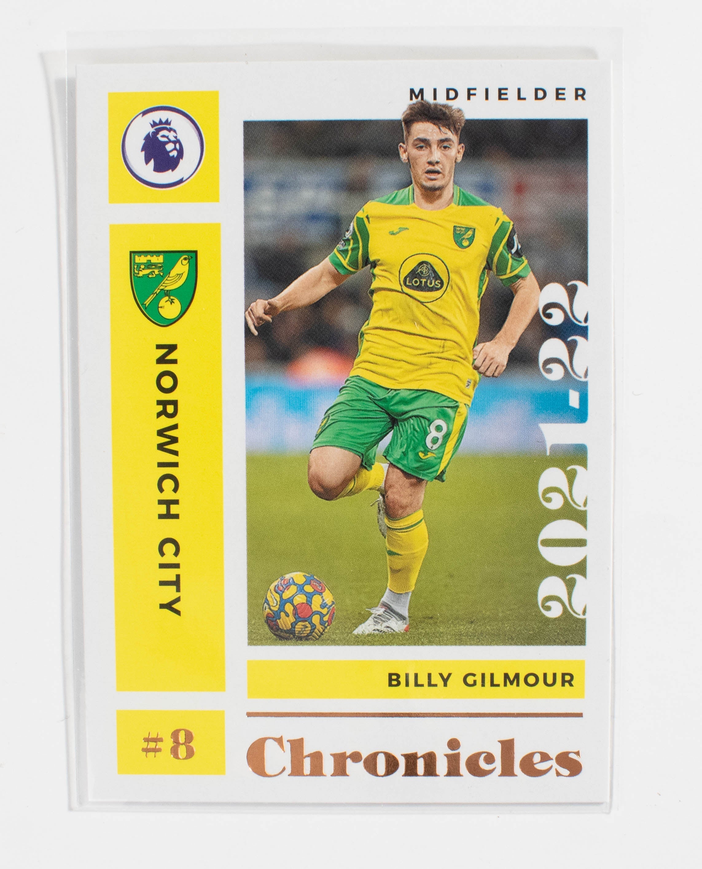 Billy Gilmour 19 Panini Chronicles 2021-22 FIFA Soccer