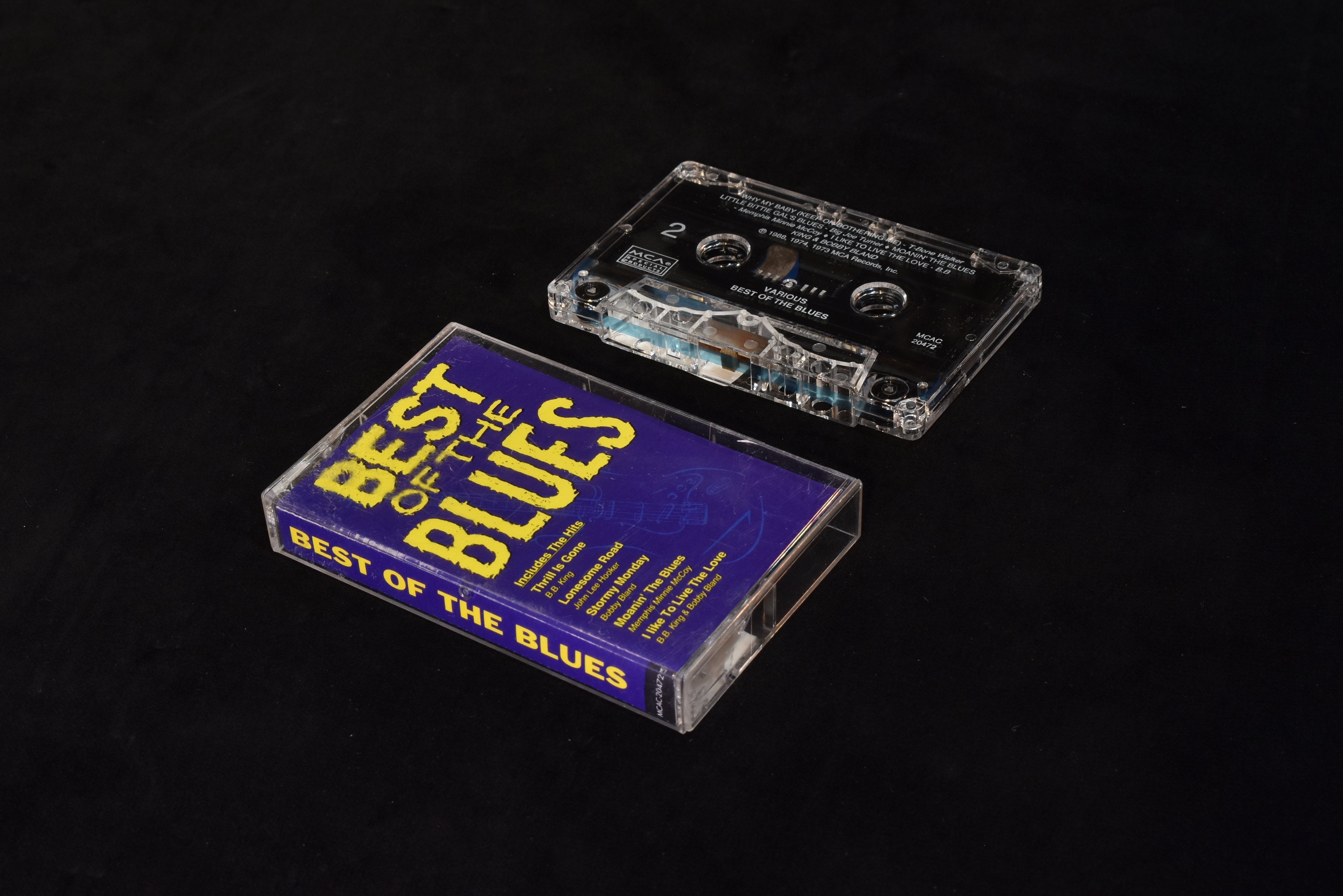 Best of the Blues Used Cassette Tape Great hits Vintage Tape