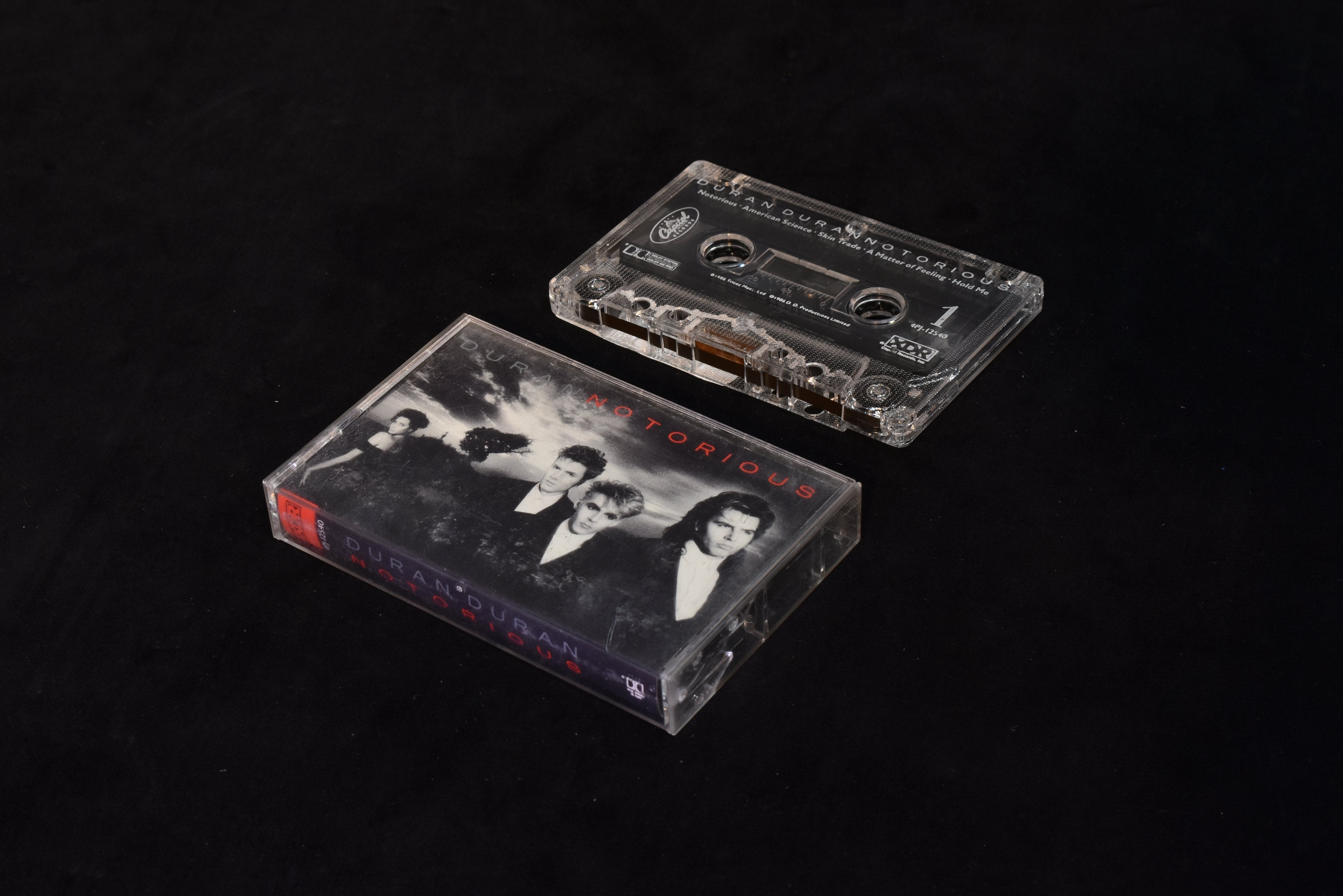 Duran Duran notorious cassette tape used