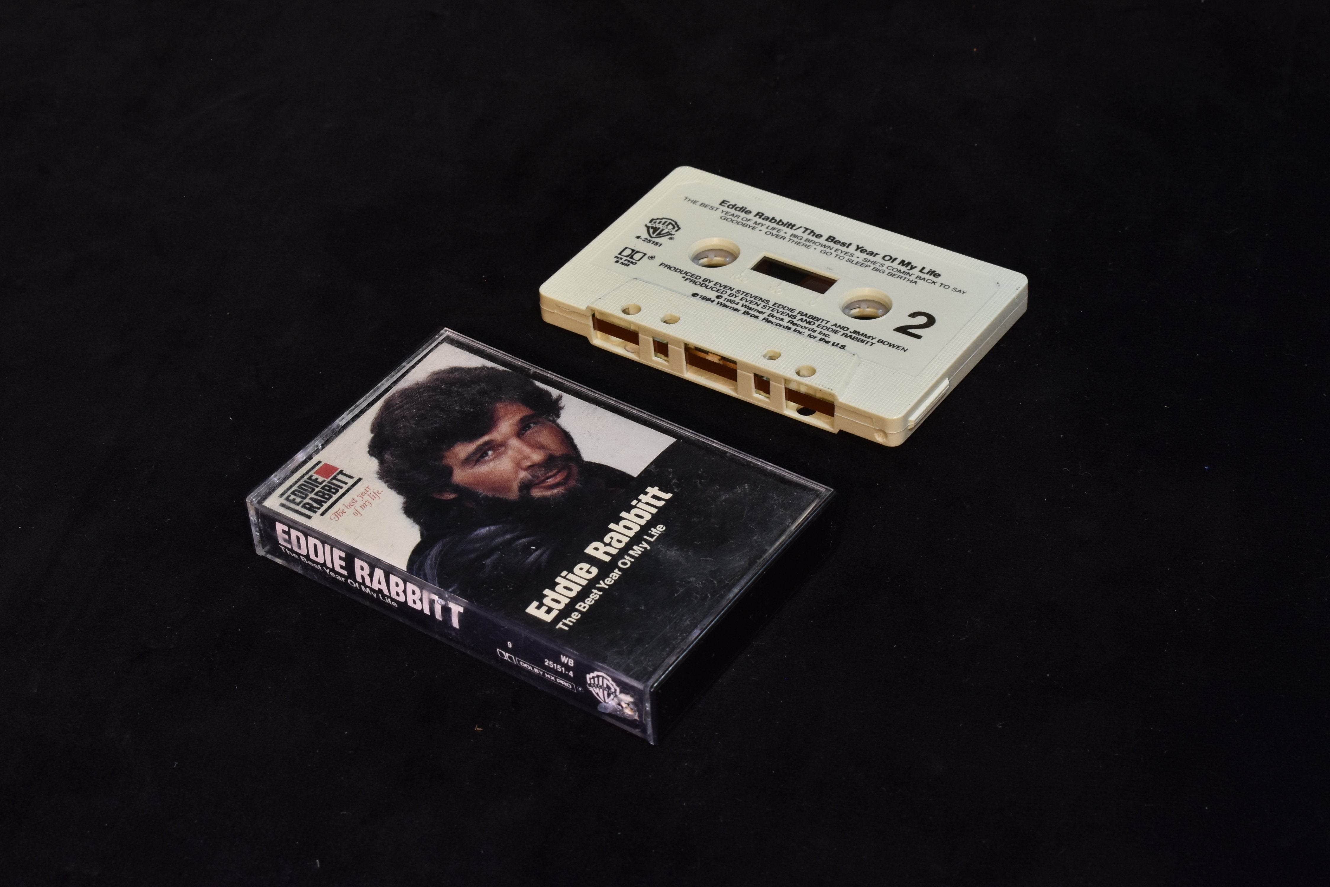 Eddie Rabbit The best year of my life Cassette Used