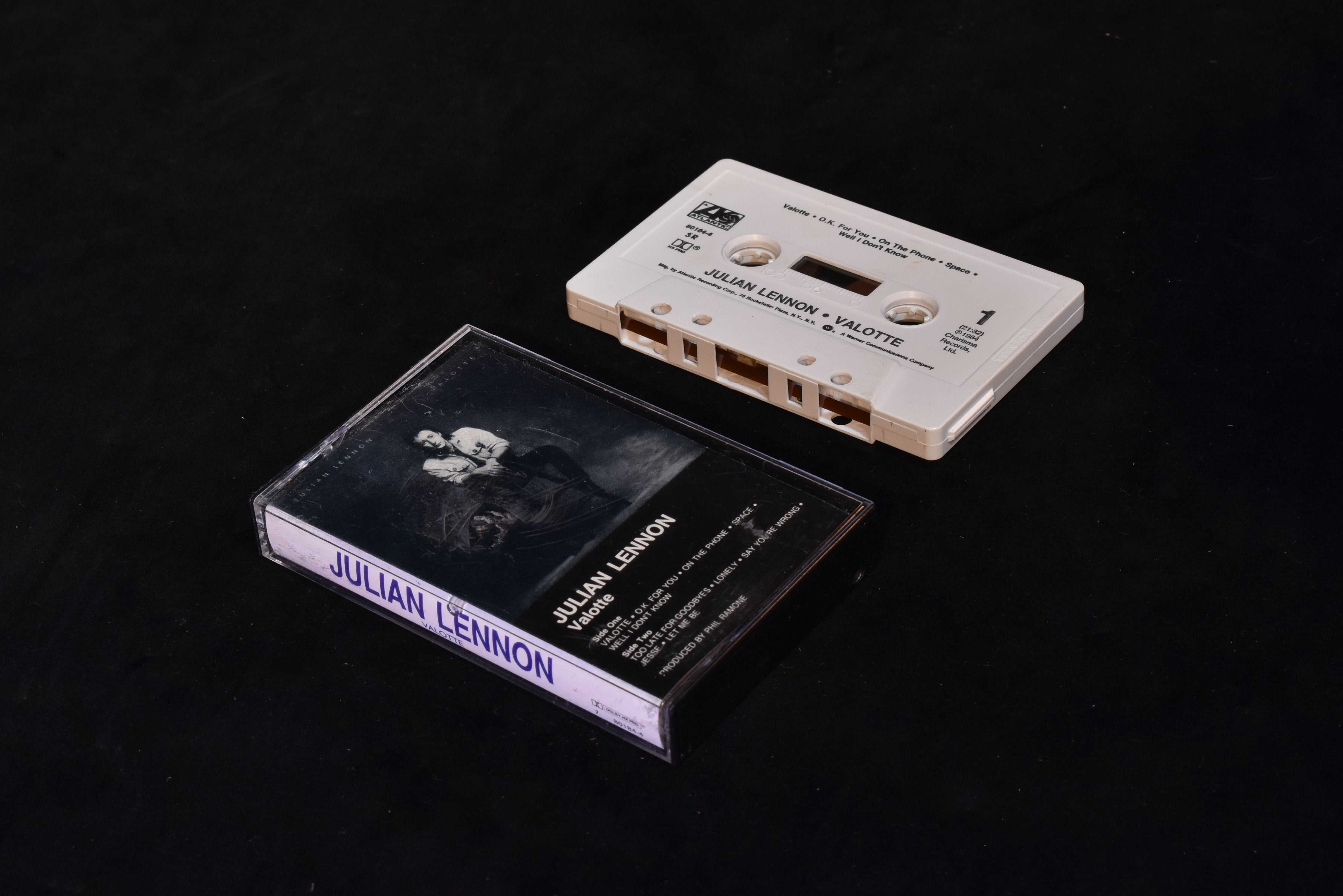 Julian Lennon cassette tape used Valotte