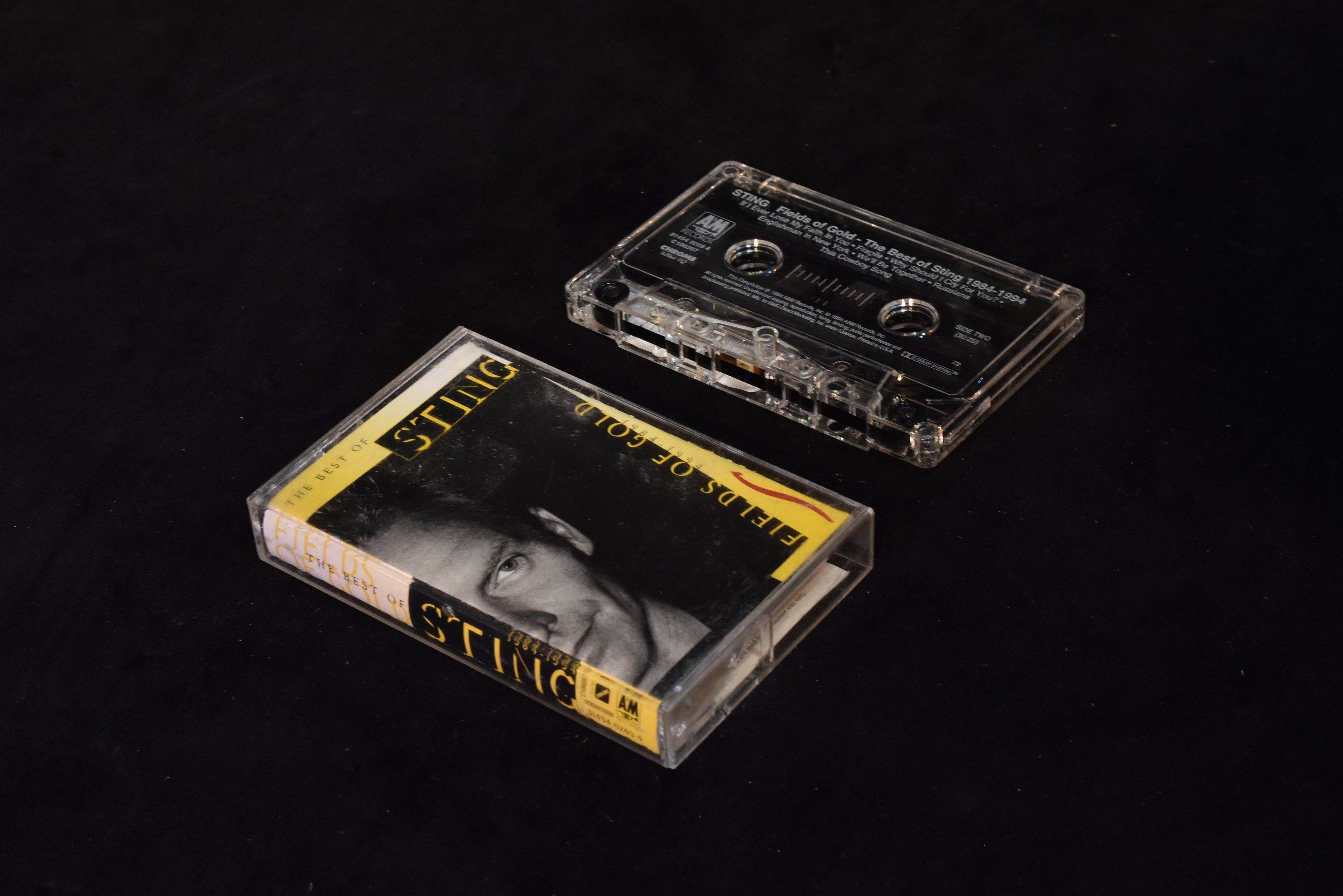 Sting the best of tape cassette used