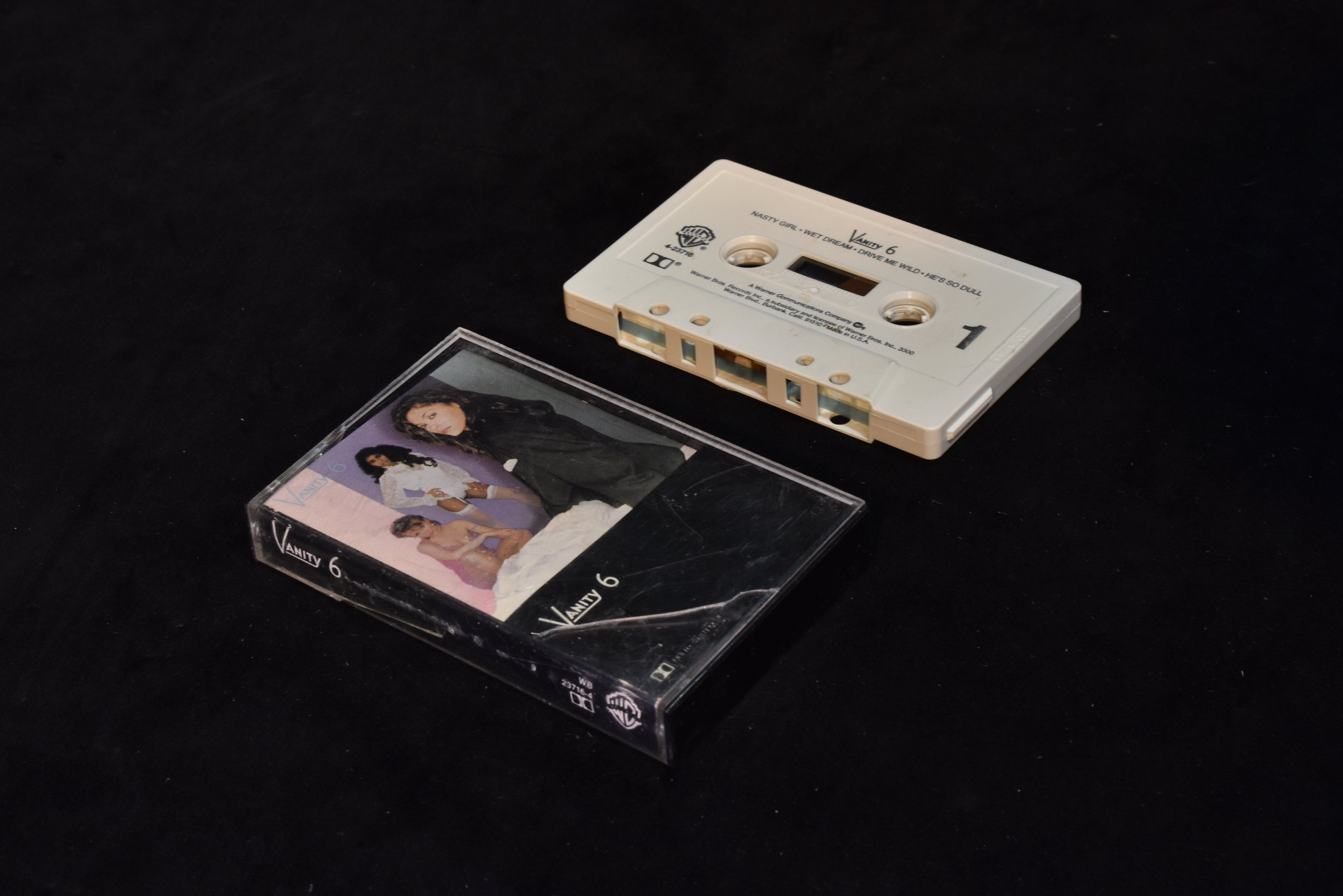 Vanity six cassette tape used