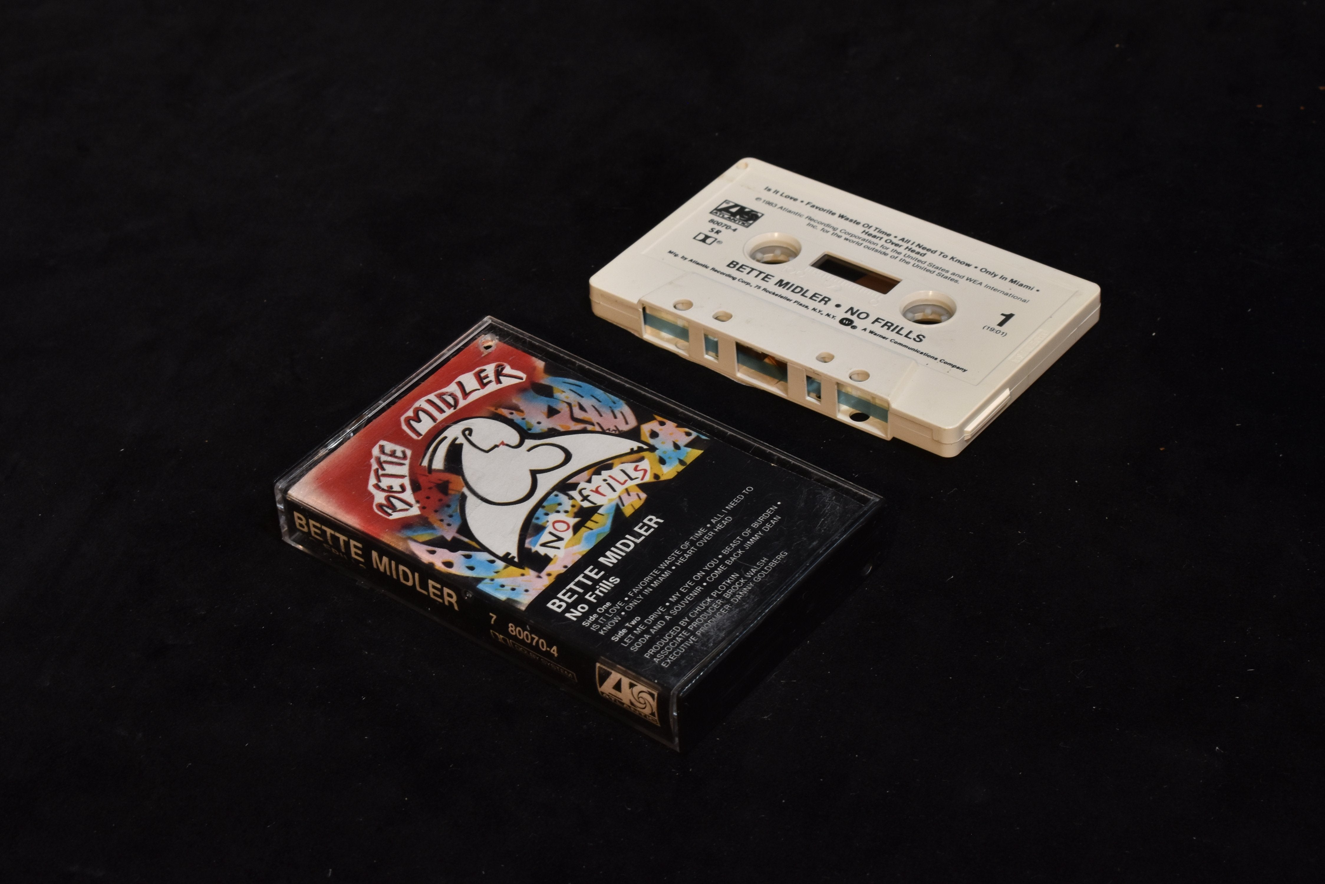 Bette Midler no frills cassette tape used