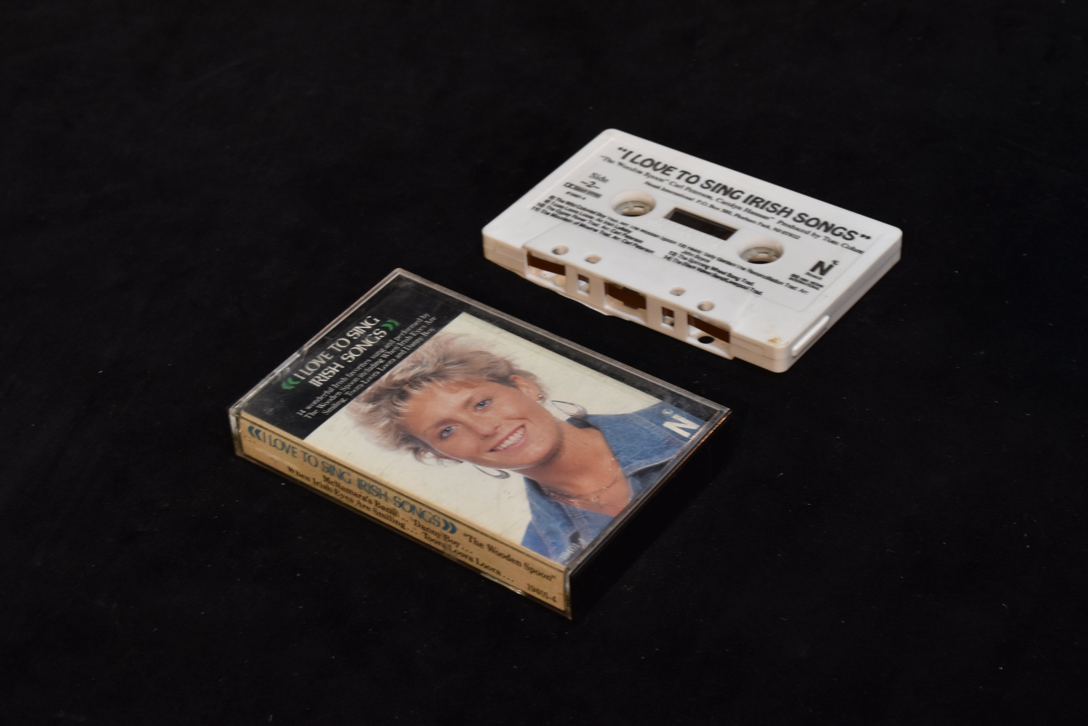 I love to sing Irish songs cassette tape used