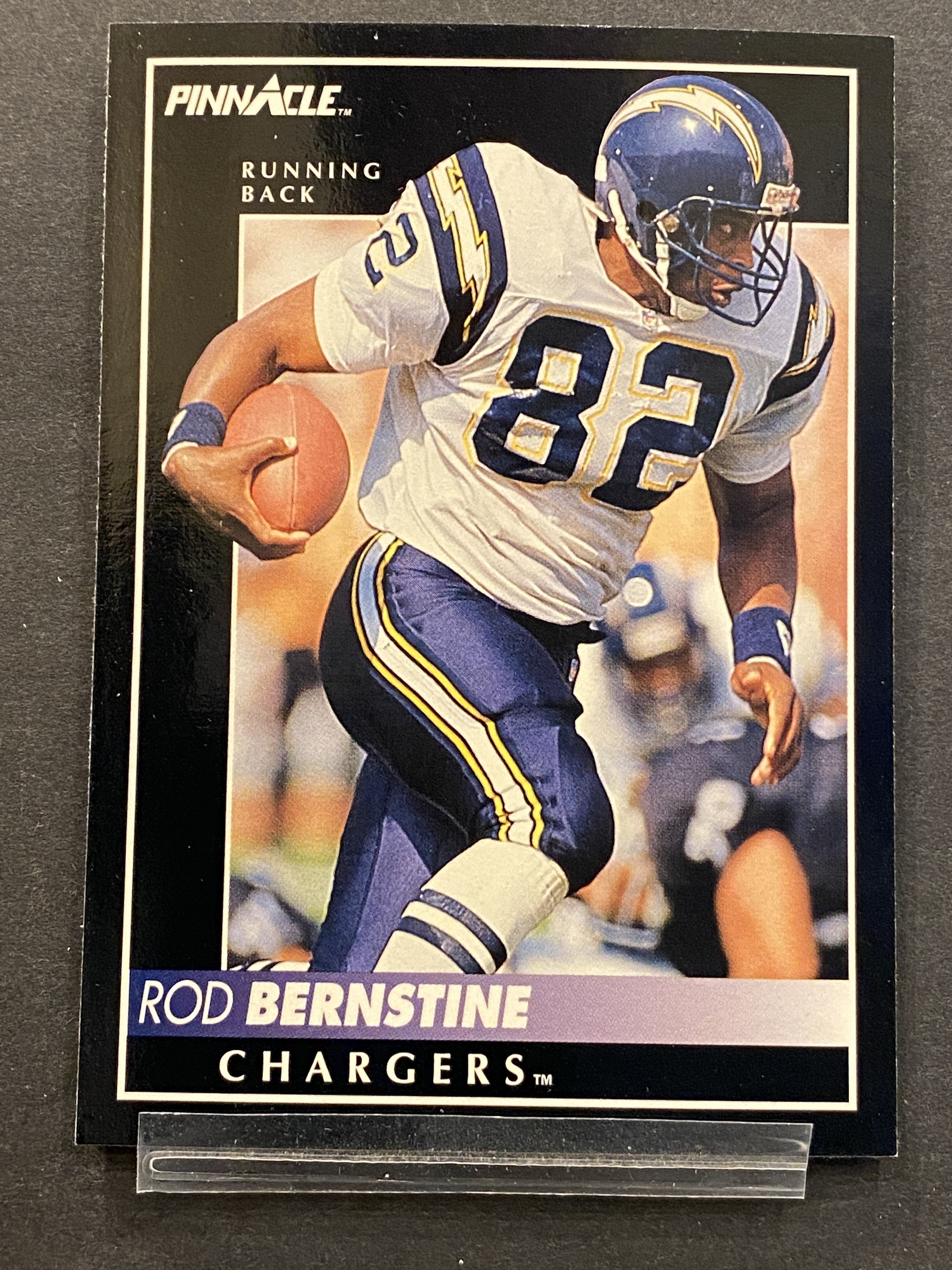 Rod Bernstine Pinnacle Football Card