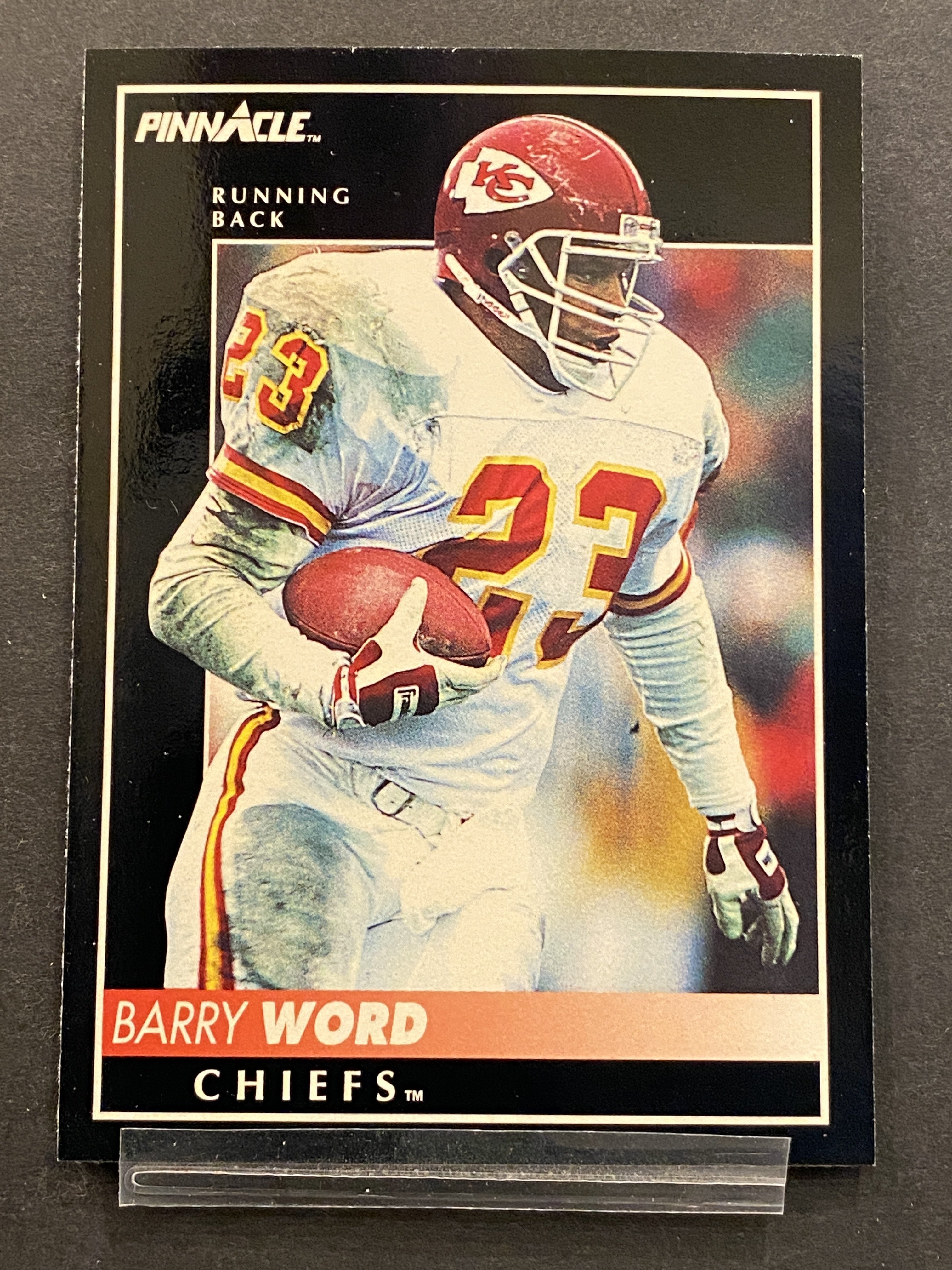 Barry Word Pinnacle Football Card