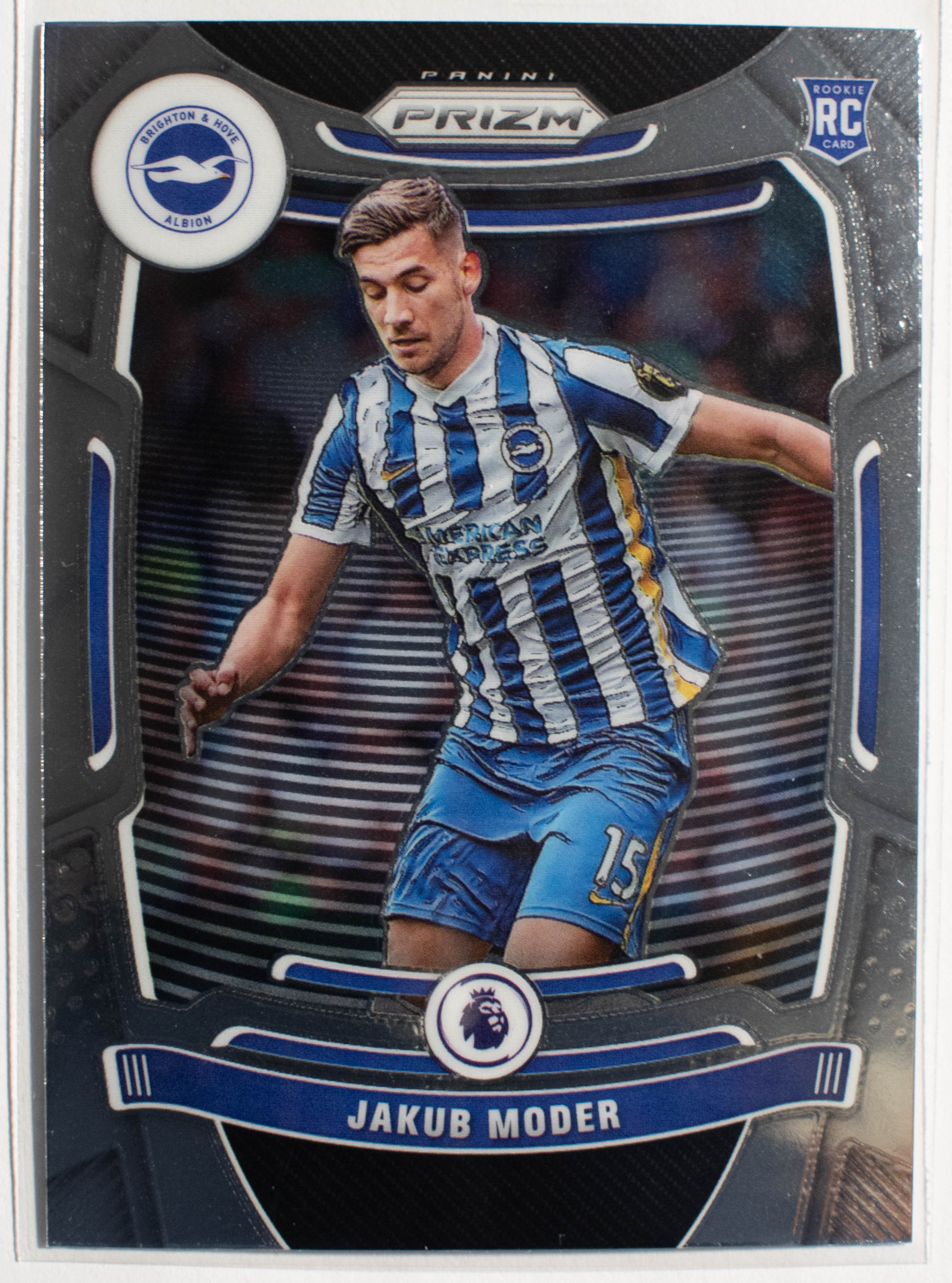 Jakub Moder 191 Panini Prizm Premier League 2021 22 Rookie