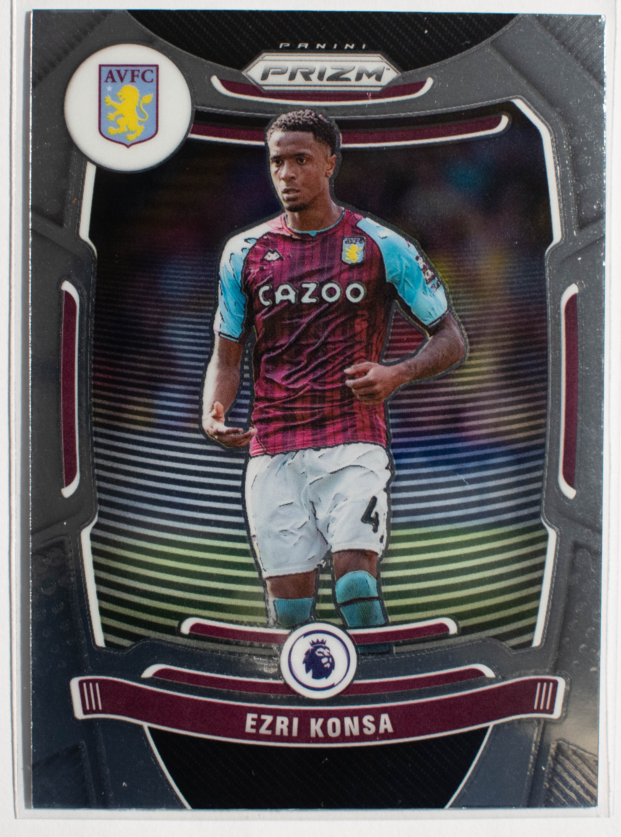 123 Ezri Konsa Panini Prizm Premier League 2021 22 Base