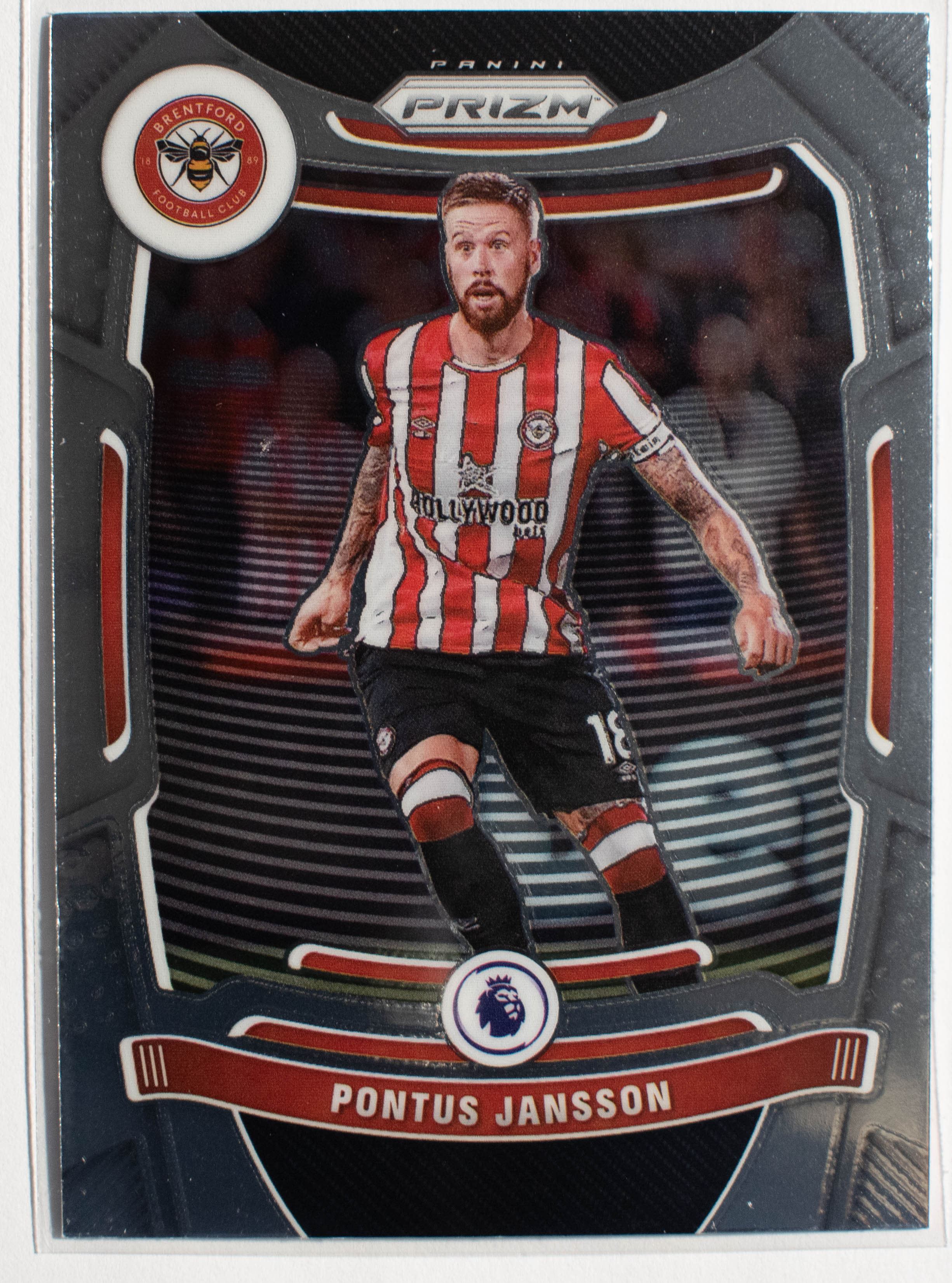 137 Pontus Jansson Panini Prizm Premier League 2021 22 Base