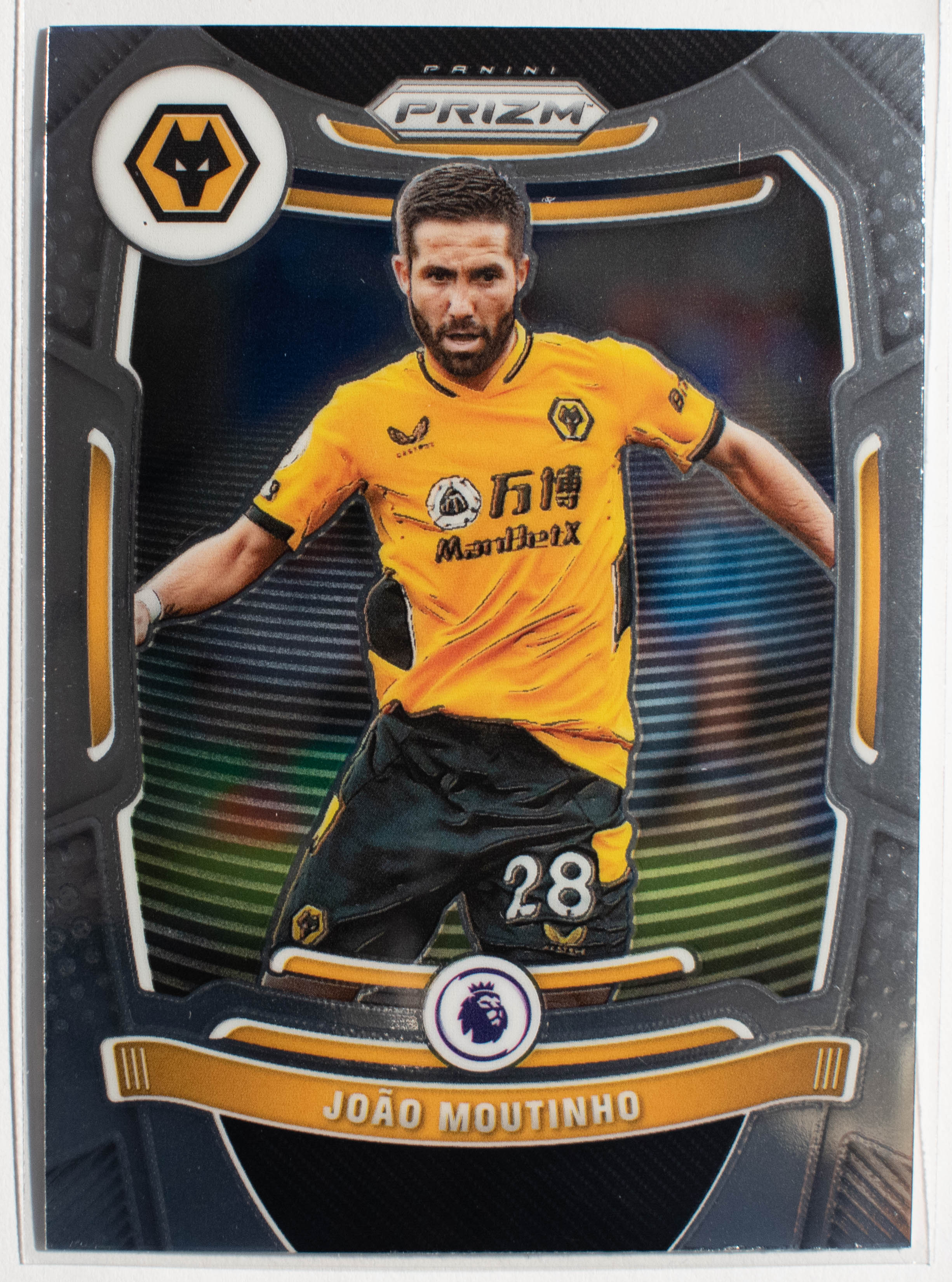 52 Joao Moutinho Panini Prizm Premier League 2021 22 Base