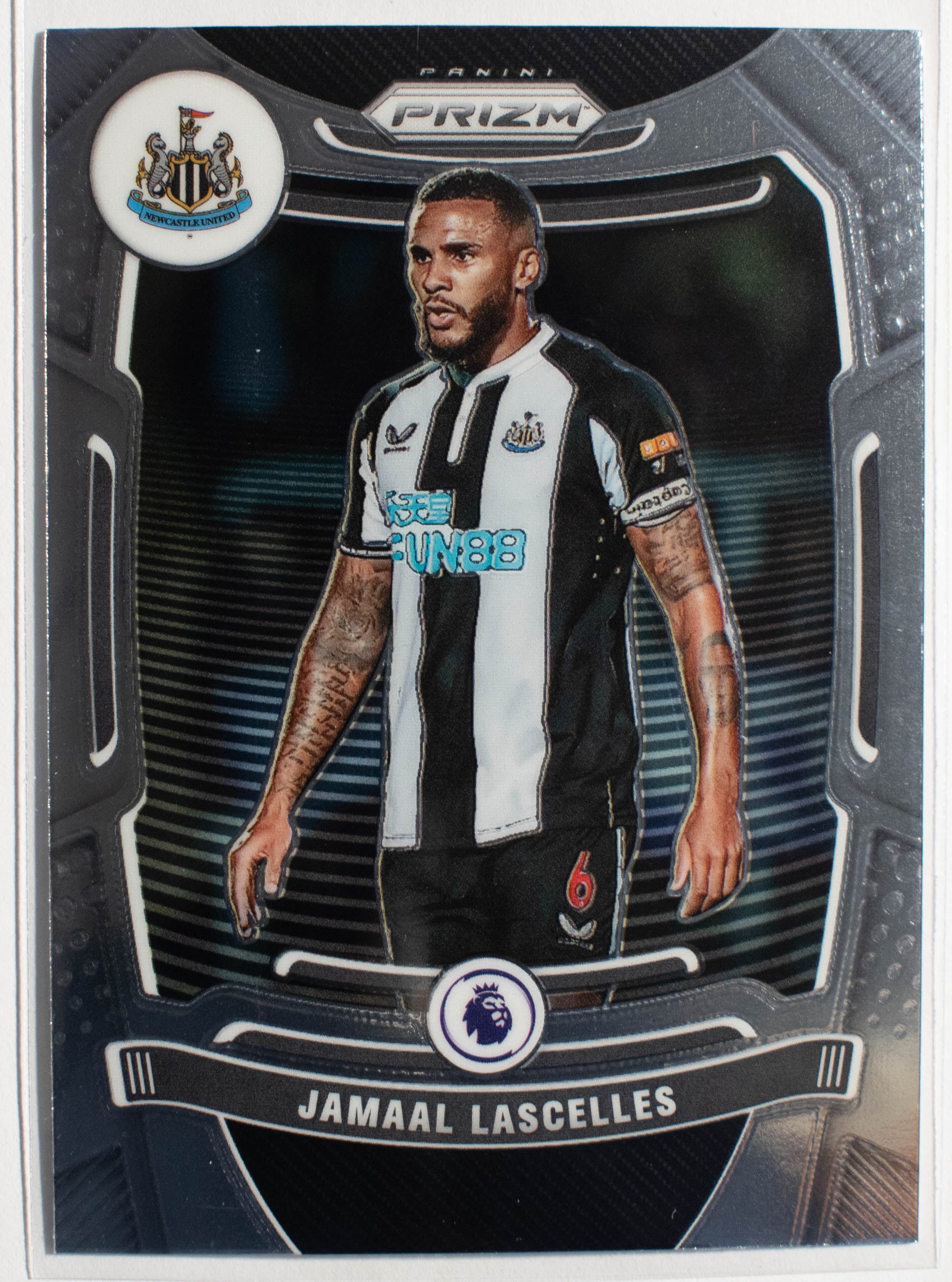 33 Jamaal Lascelles Panini Prizm Premier League 2021 22 Base