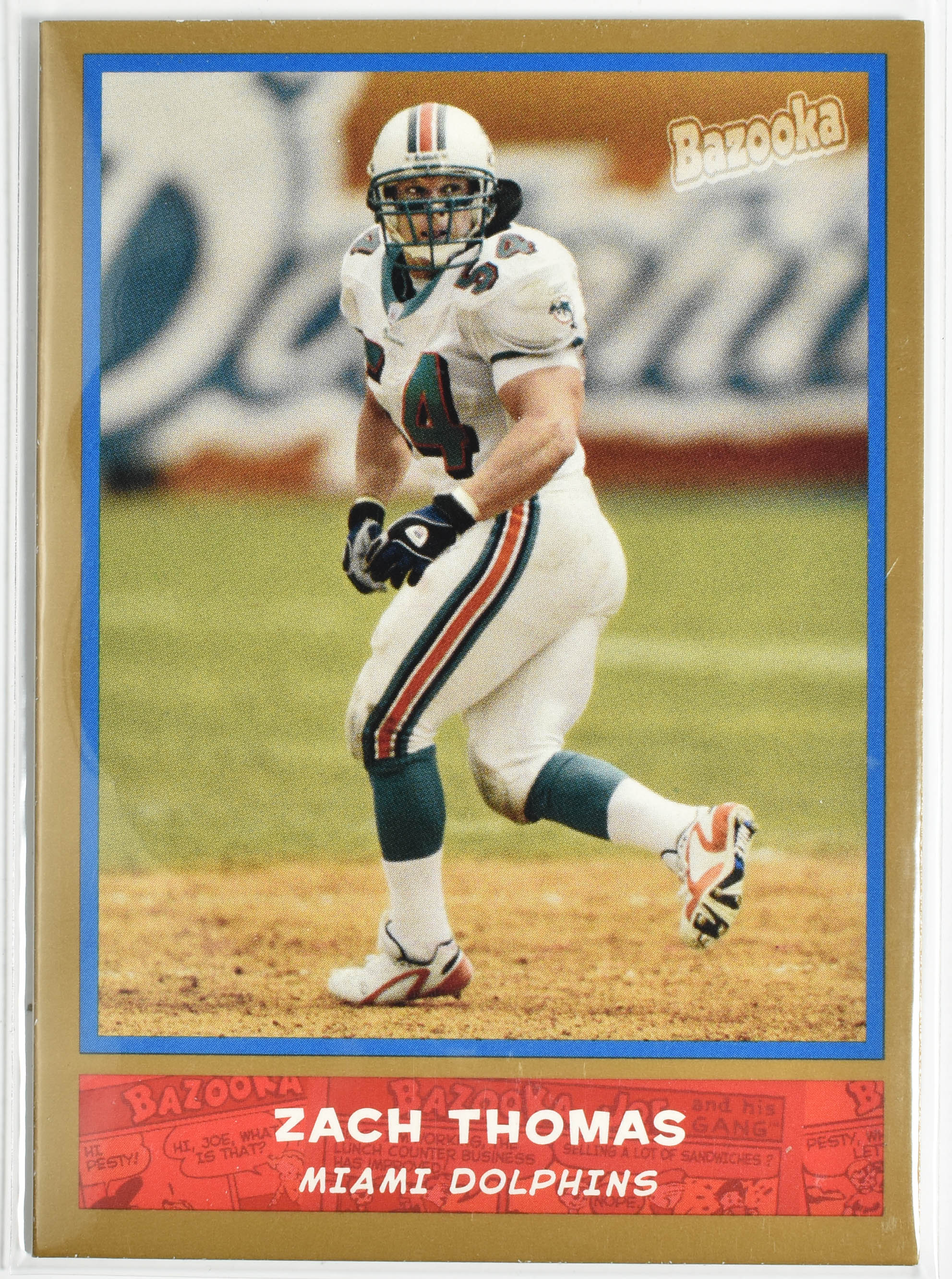 Zach Thomas 148 Topps 2004 Bazooka Miami Dolphins