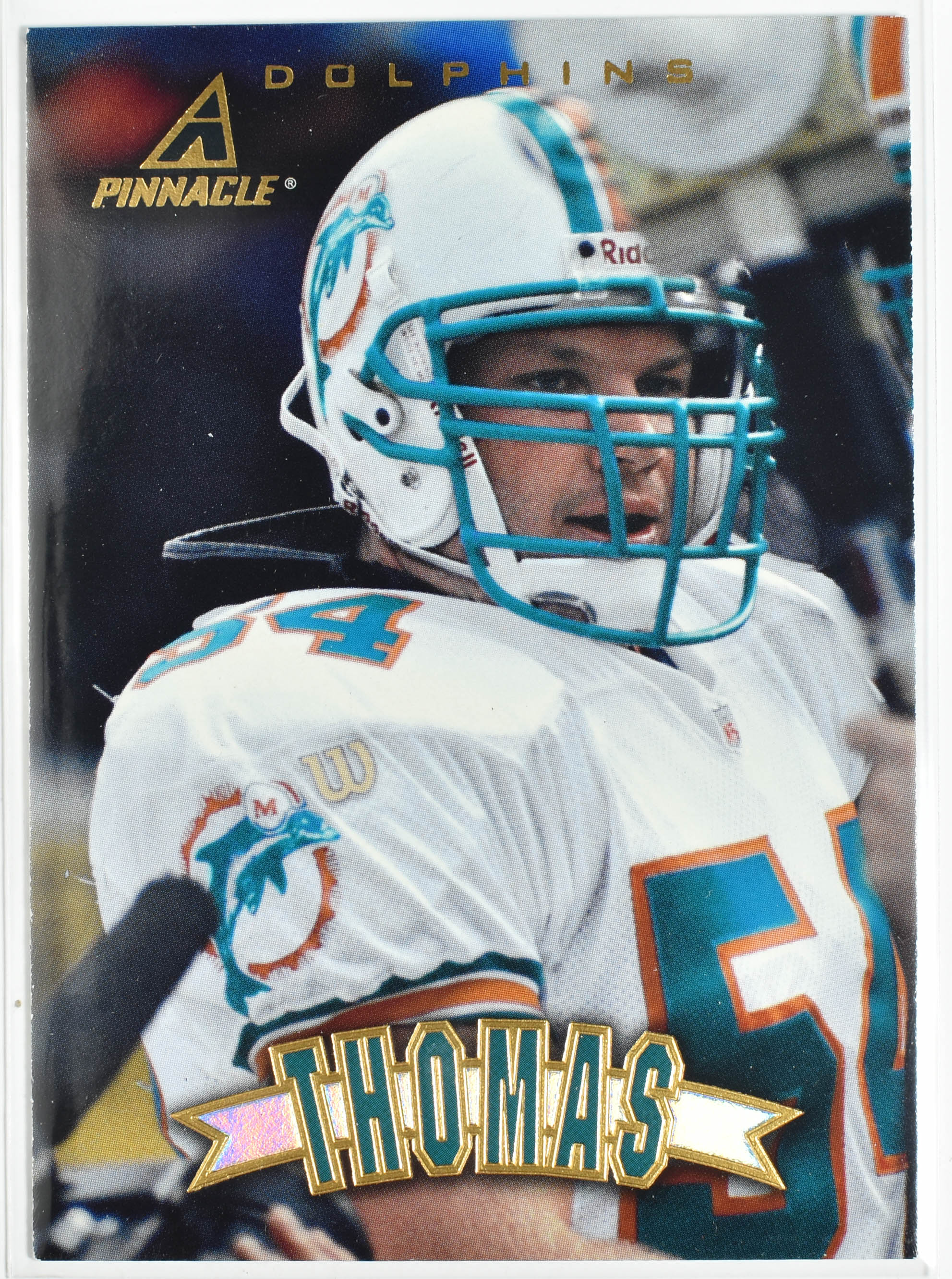 Zach Thomas 142 Pinnacle 1997  Miami Dolphins