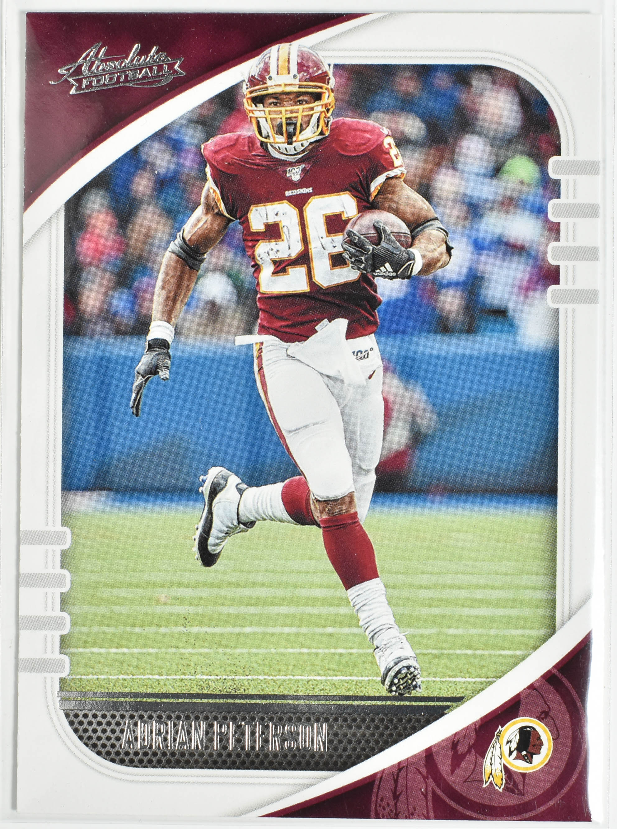 Adrian Peterson 6 Panini 2020 Absolute Panini Washington Football Team