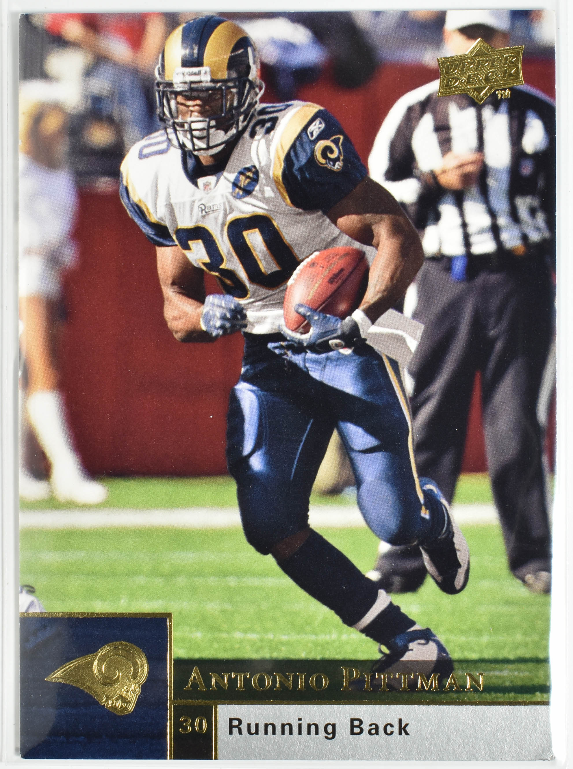 Antonio Pittman 177 Upper Deck 2009 Rams Football Card