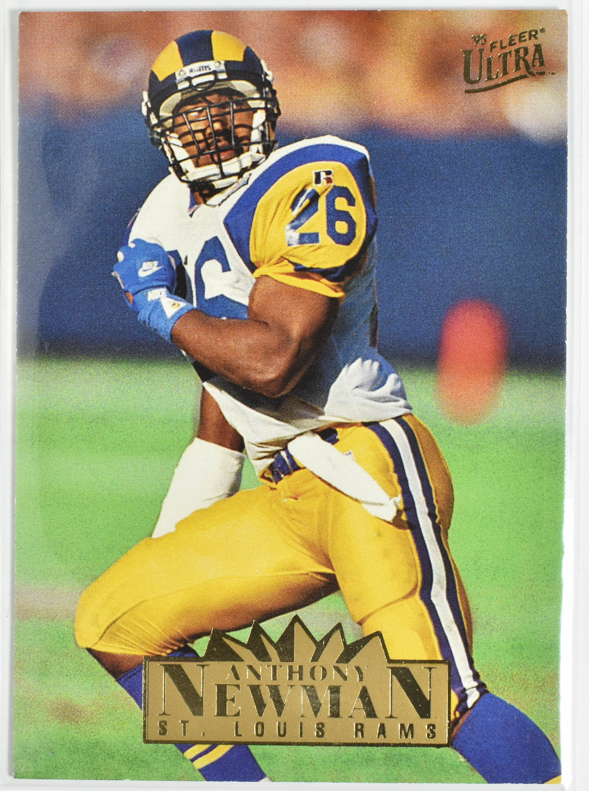 Anthony Newman 279 Fleer Ultra 1995 Rams Football Card