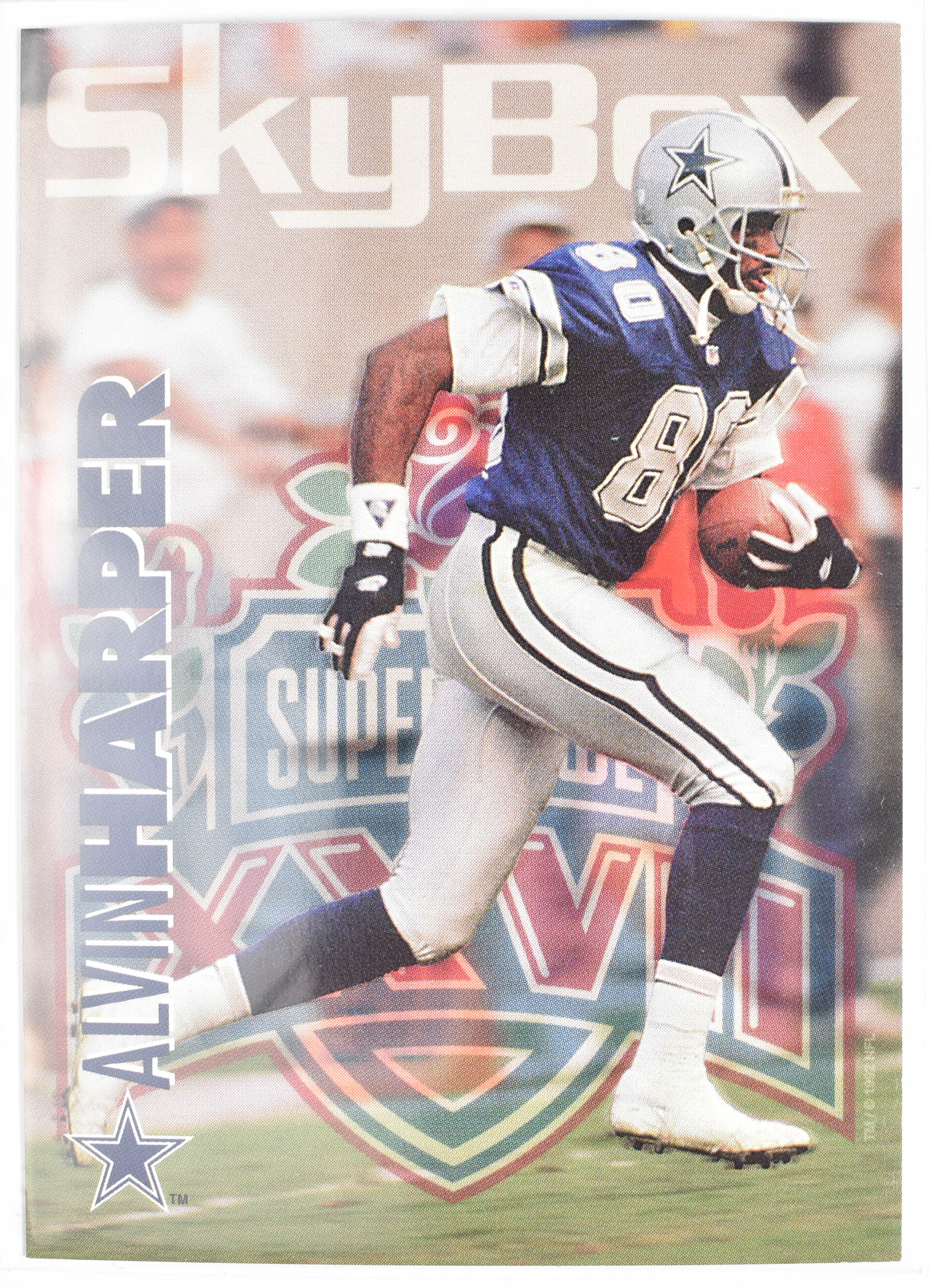 Alvin Harper 69 Skybox 1993 Dallas Cowboys